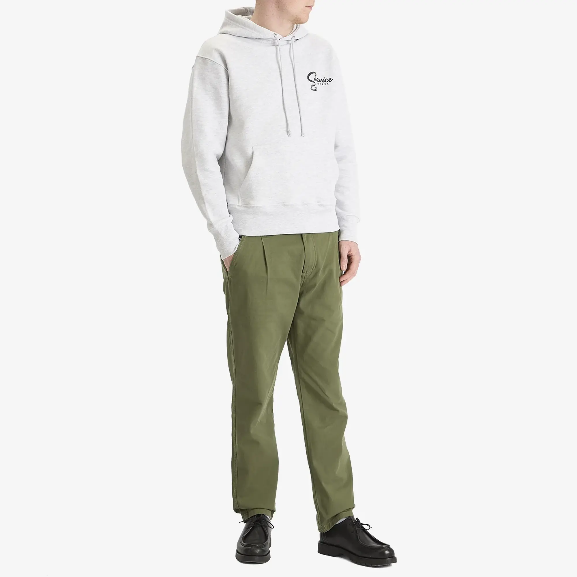 Service Works Men's Drill Waiter Pant Olive