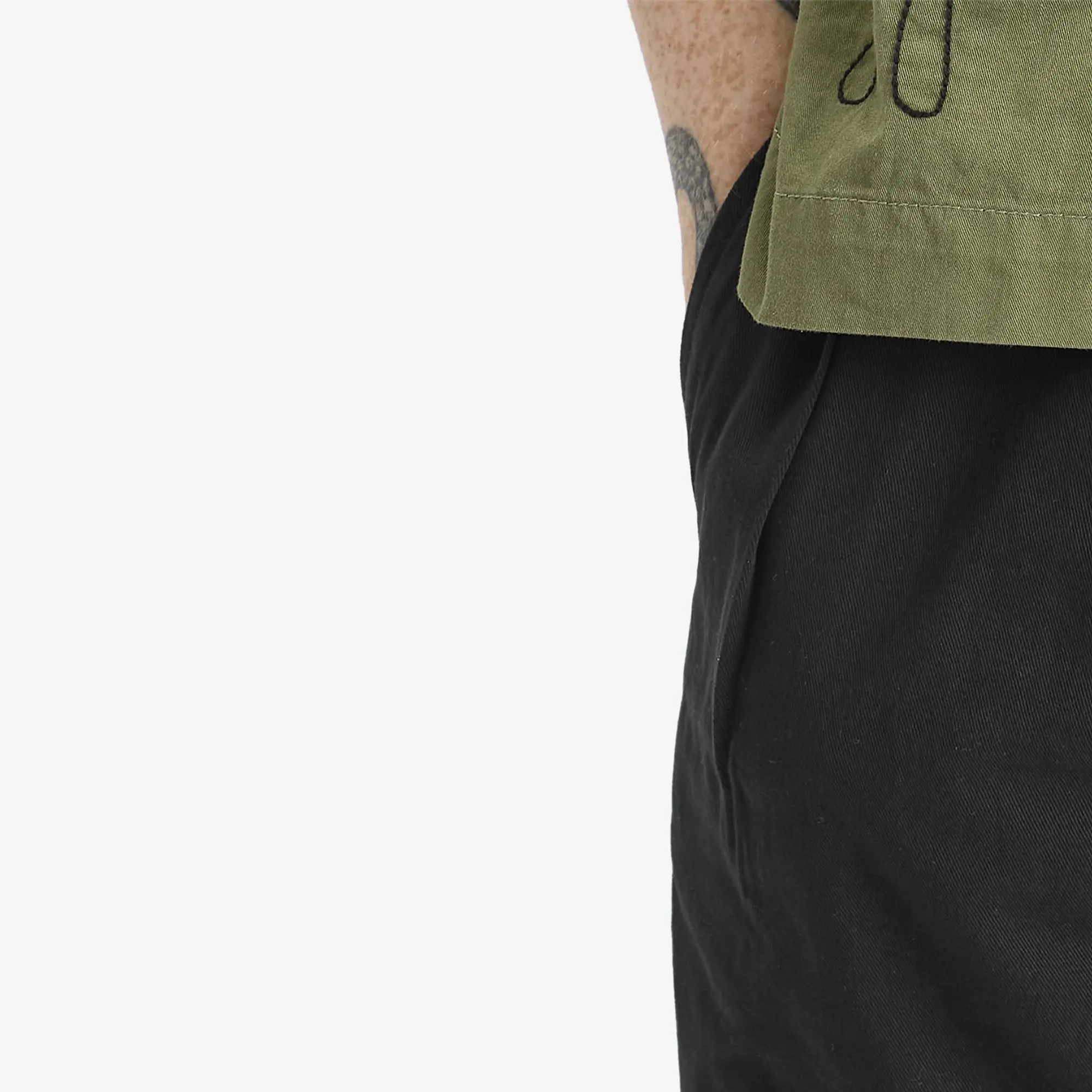 Service Works Men's Drill Part Timer Short Black