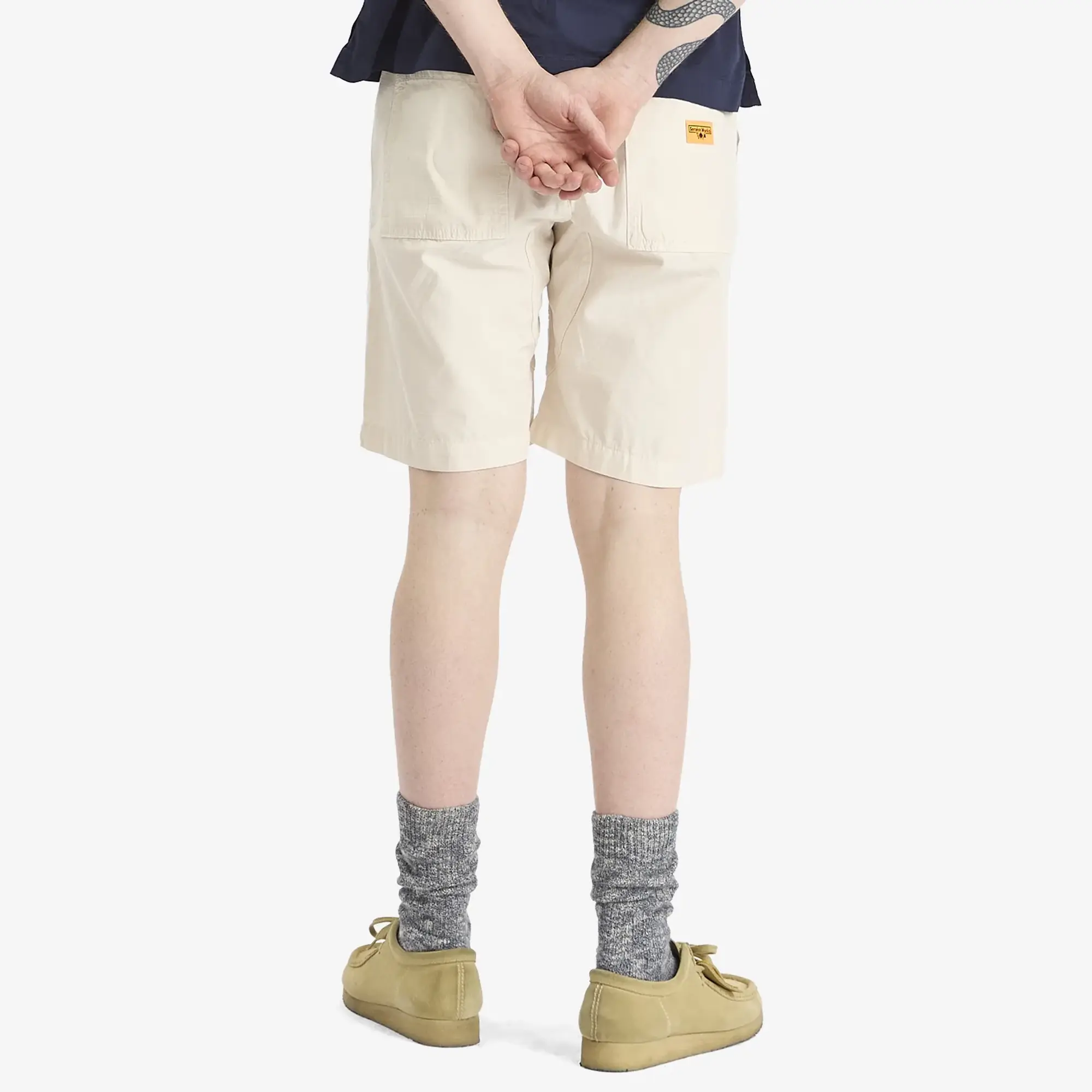 Service Works Men's Ripstop Chef Short Bone