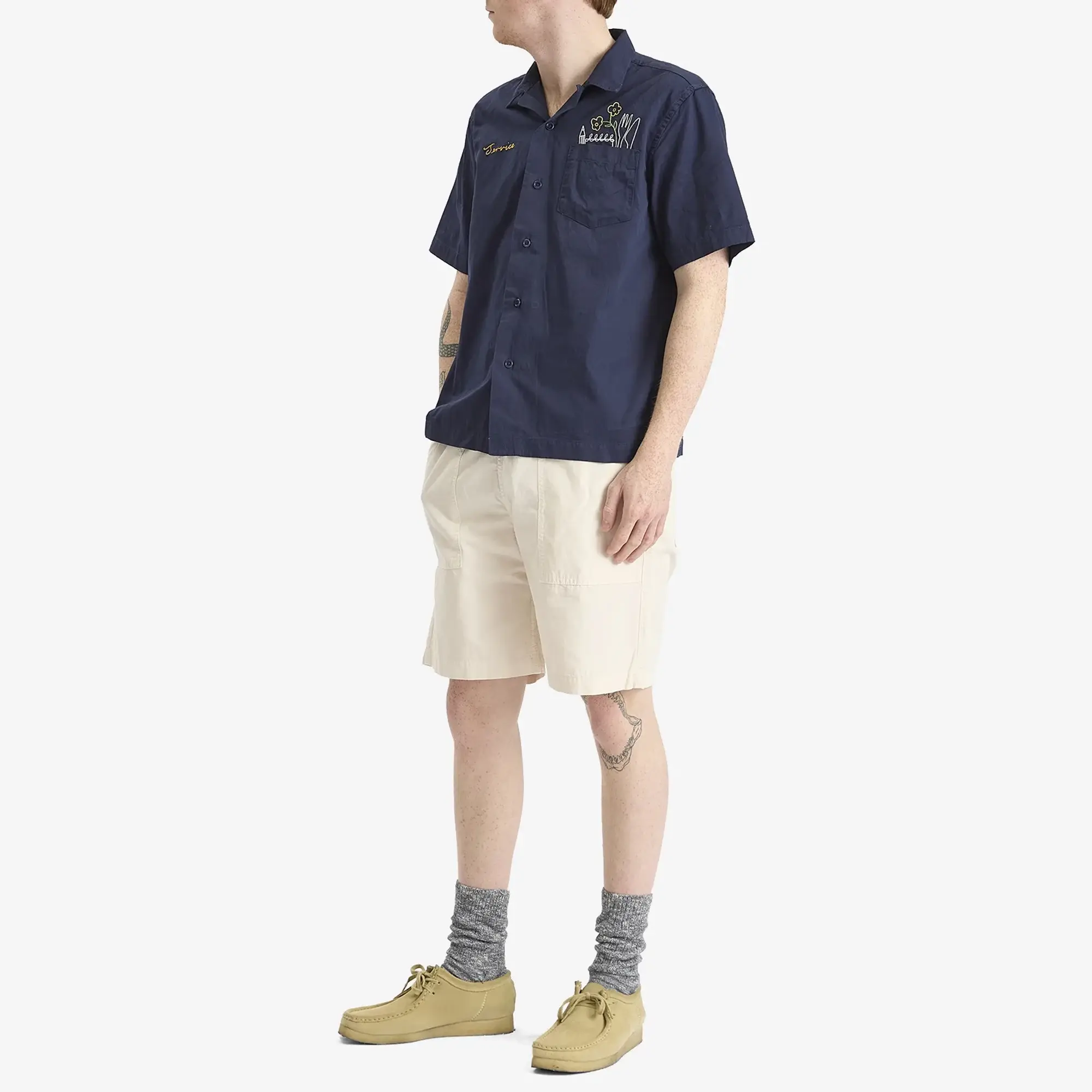 Service Works Men's Ripstop Chef Short Bone