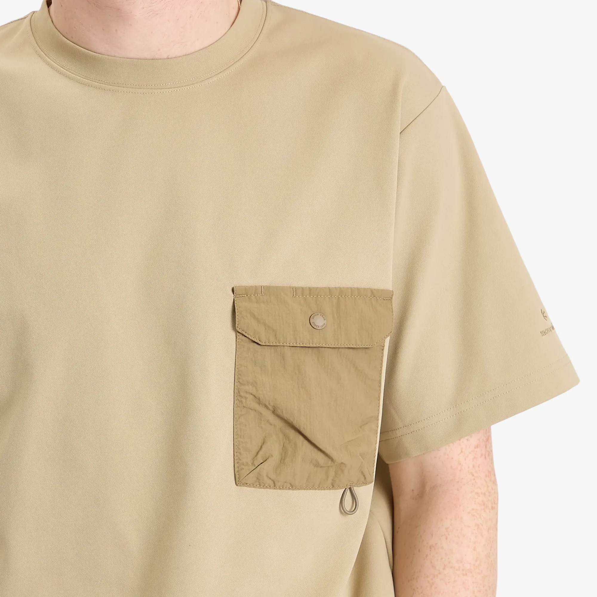 Snow Peak Men's Insect Shield T-Shirt Beige