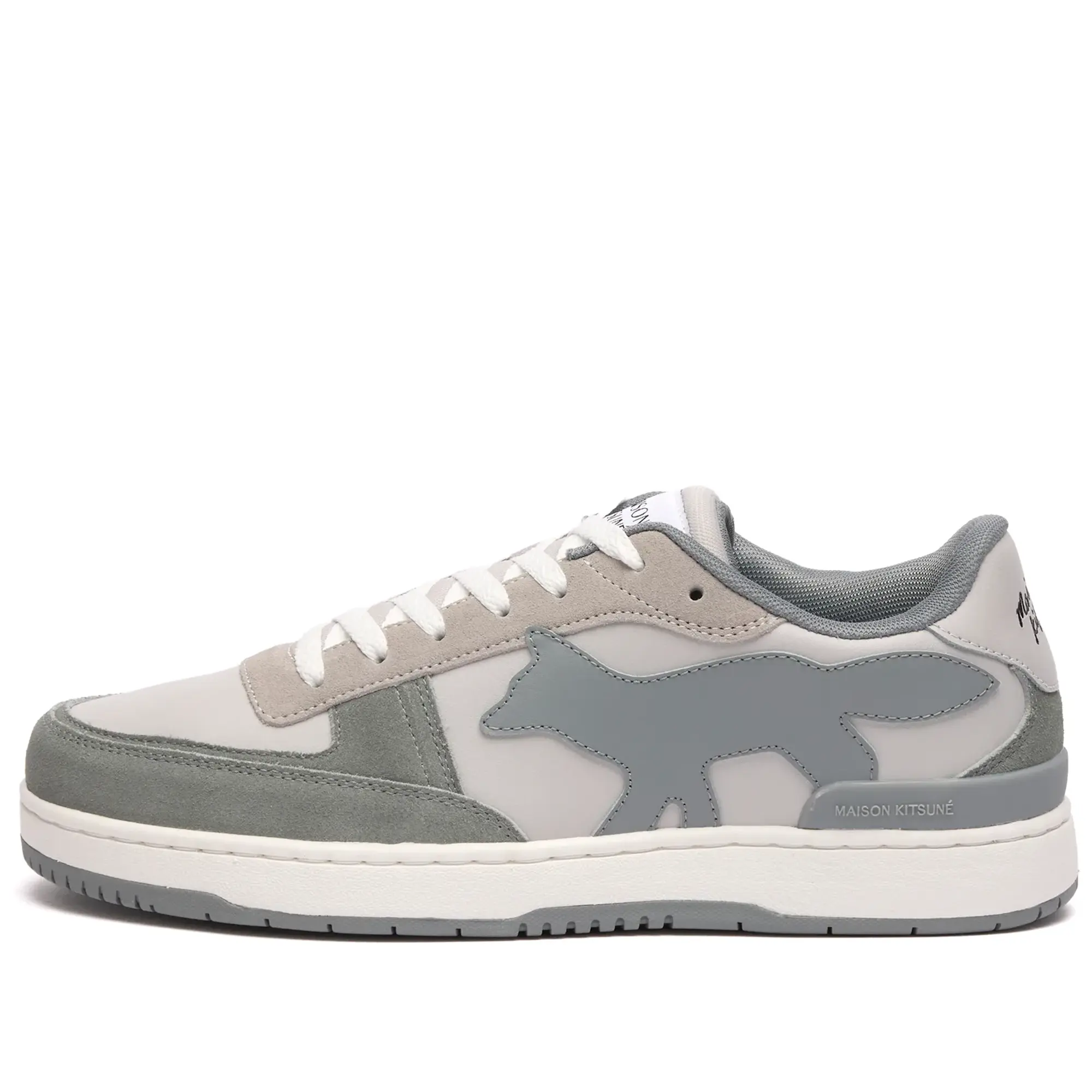 Maison Kitsune Chiru Sneaker Patina Grey/Sea Salt