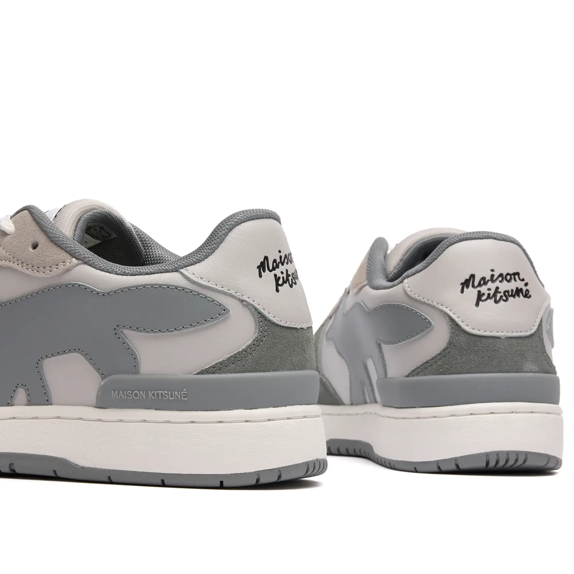 Maison Kitsune Chiru Sneaker Patina Grey/Sea Salt