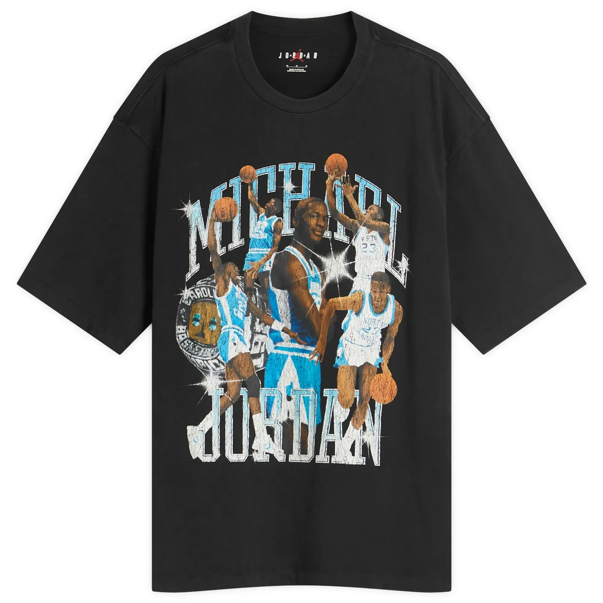 Air Jordan Flight Essential Graphic T-Shirt Black/Blue