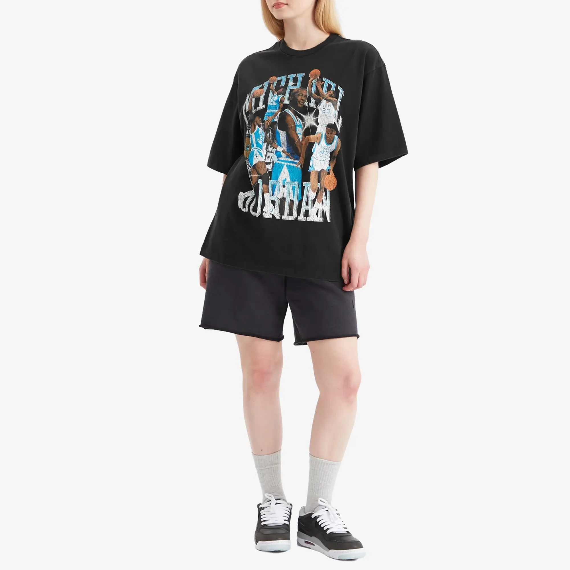 Air Jordan Flight Essential Graphic T-Shirt Black/Blue