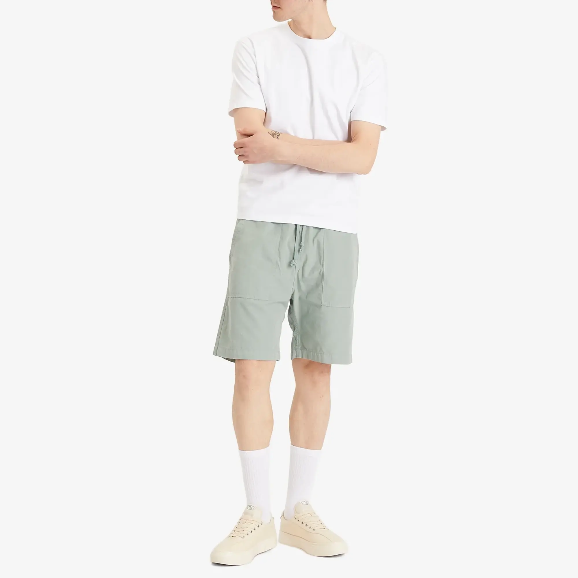 Service Works Men's Ripstop Chef Short Sage