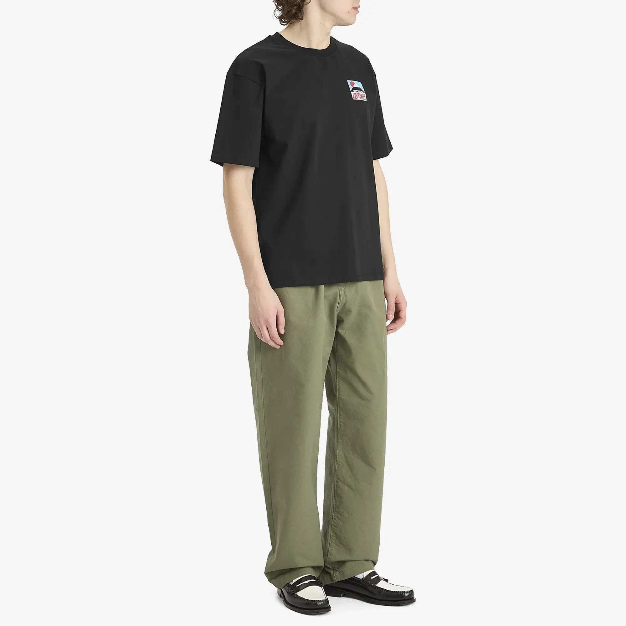 Edwin Men's Sunset On Fuji San T-Shirt Black