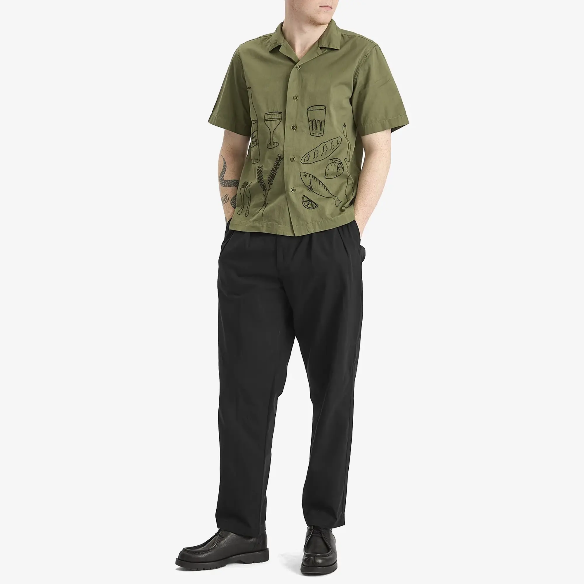 Service Works Men's Drill Part Timer Pant Black