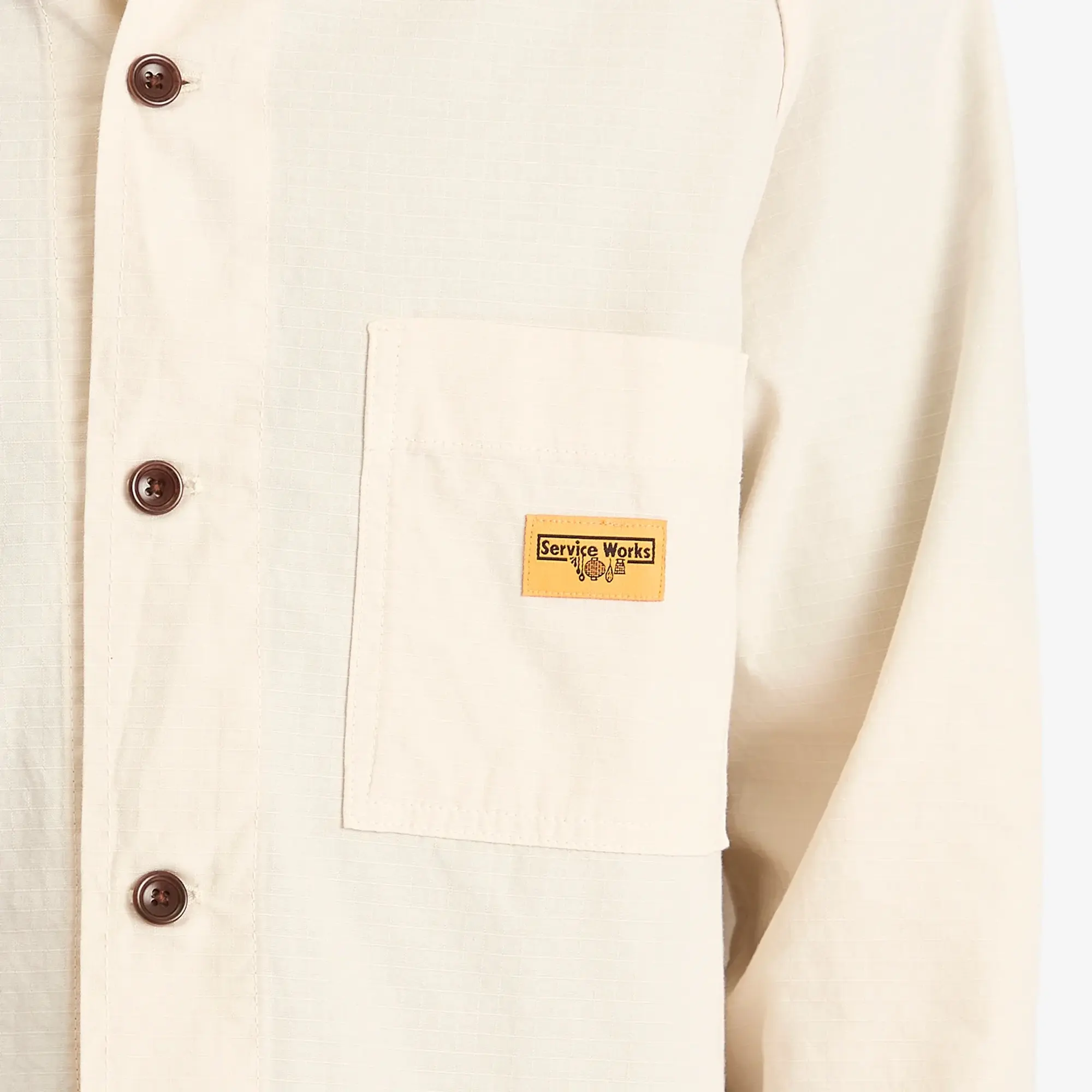 Service Works Men's Ripstop Foh Jacket Bone
