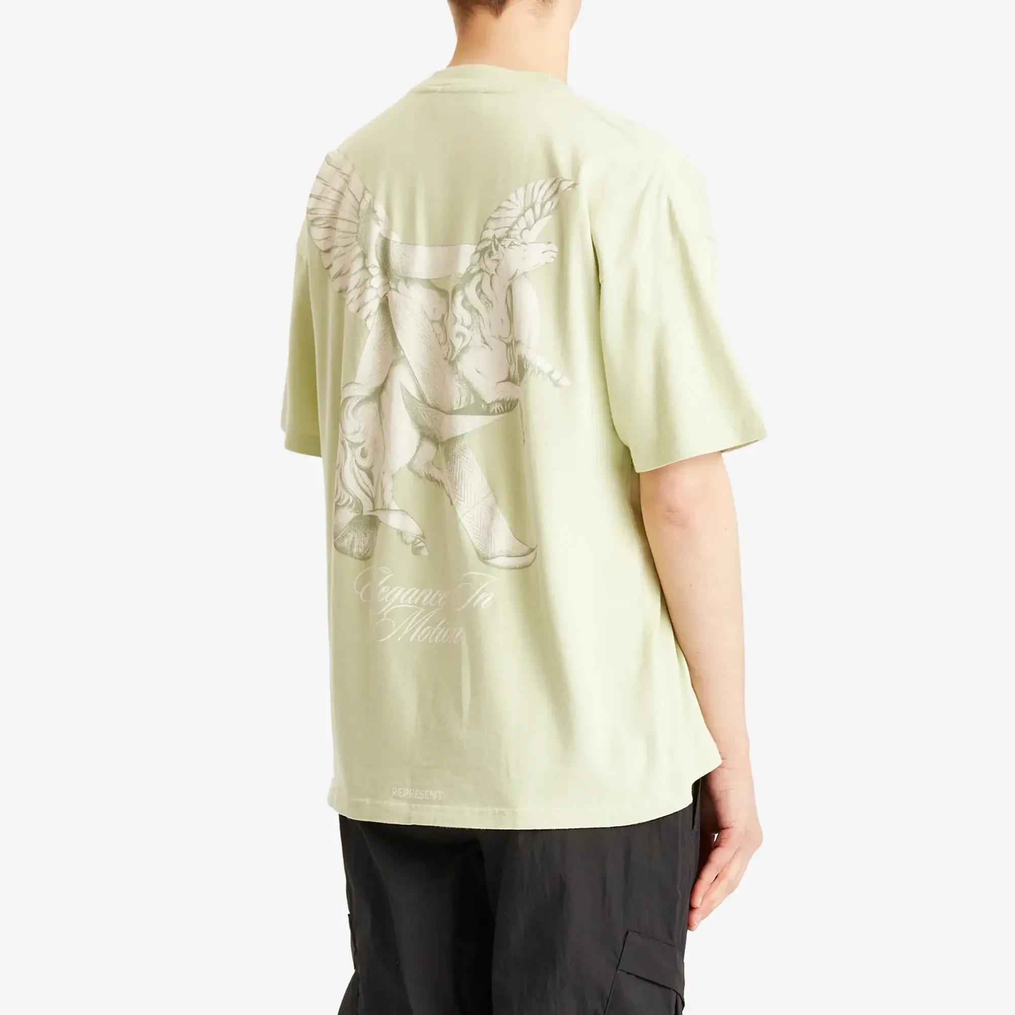 Represent Men's Elegance In Motion T-Shirt Matcha