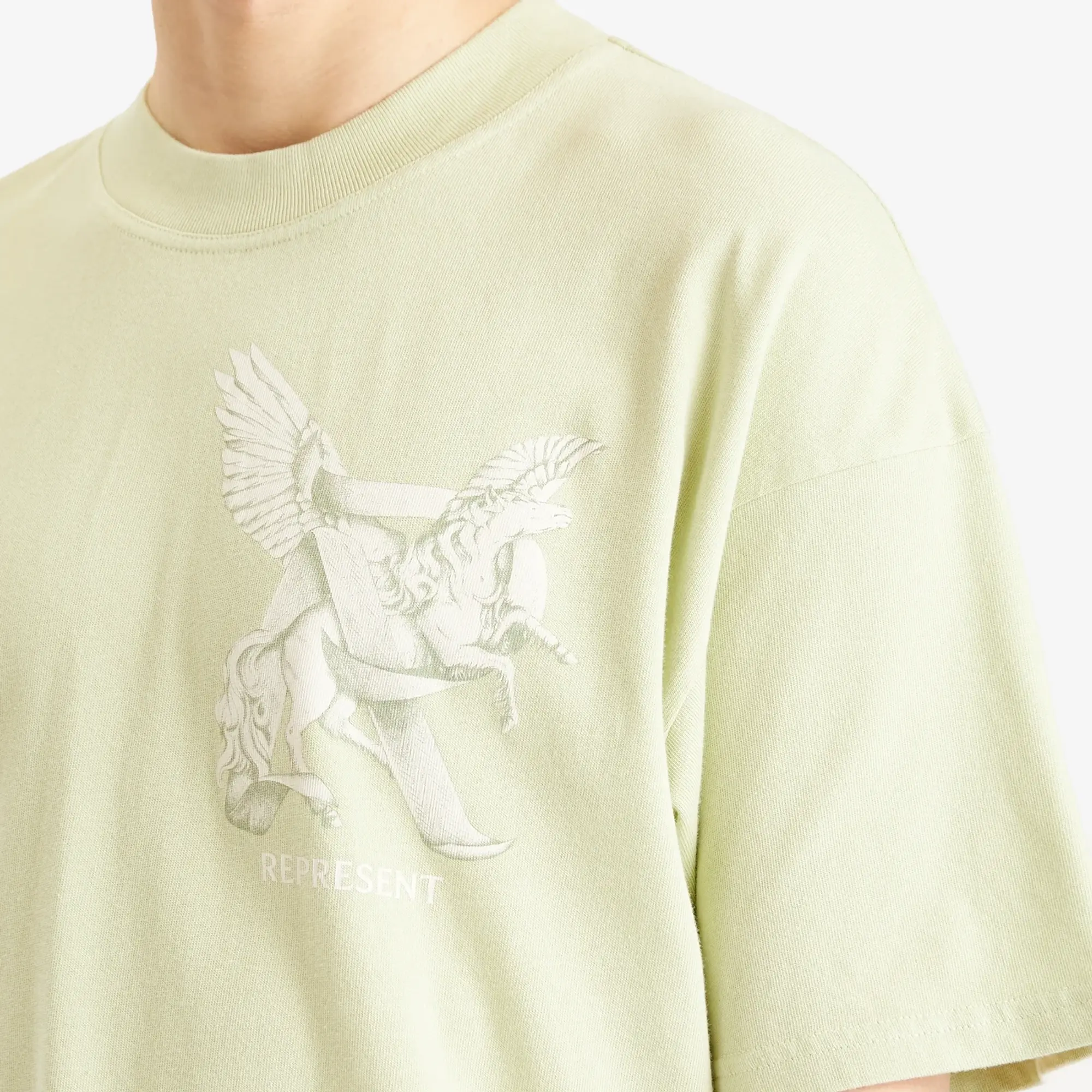 Represent Men's Elegance In Motion T-Shirt Matcha