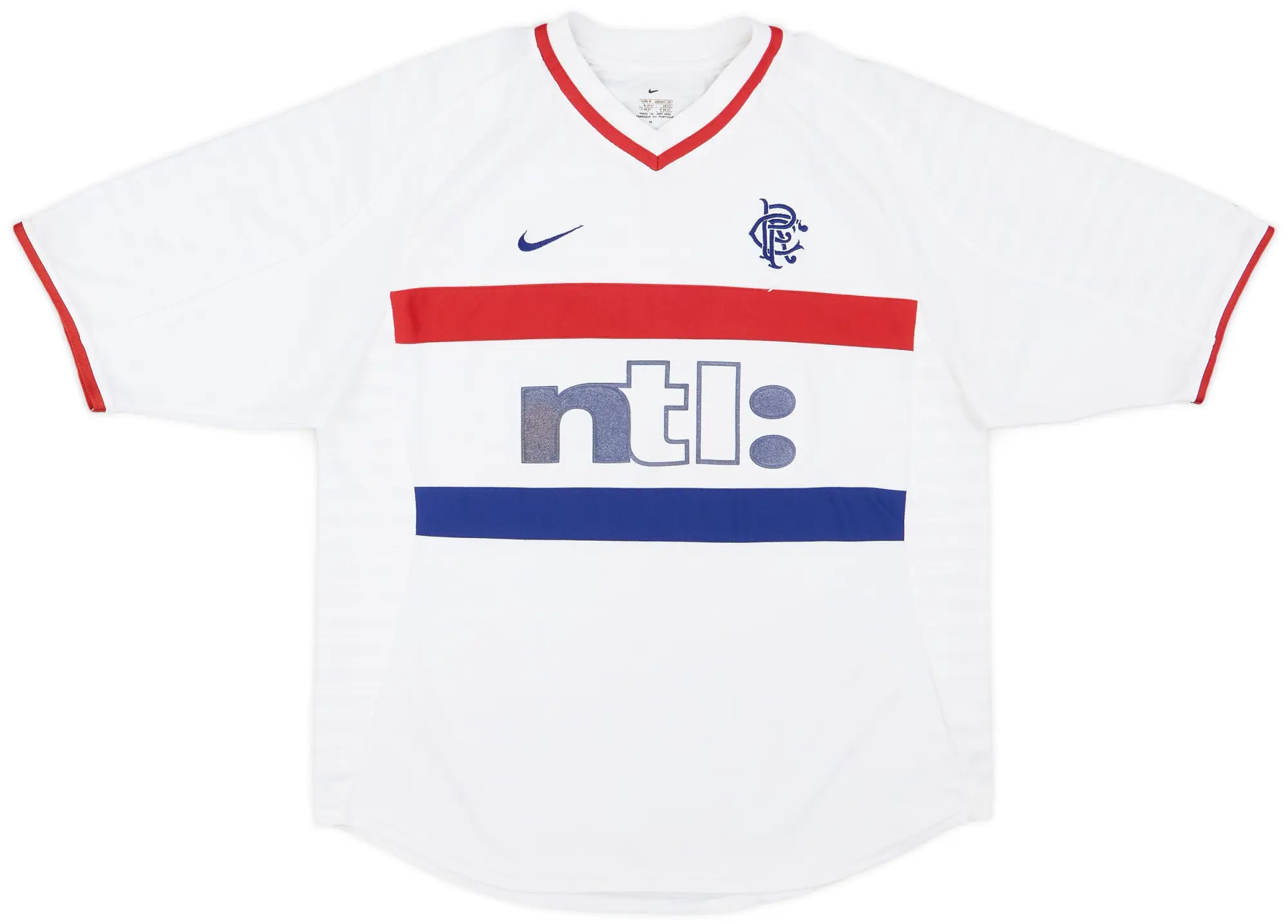 Nike Rangers Mens SS Away Shirt 2000/01