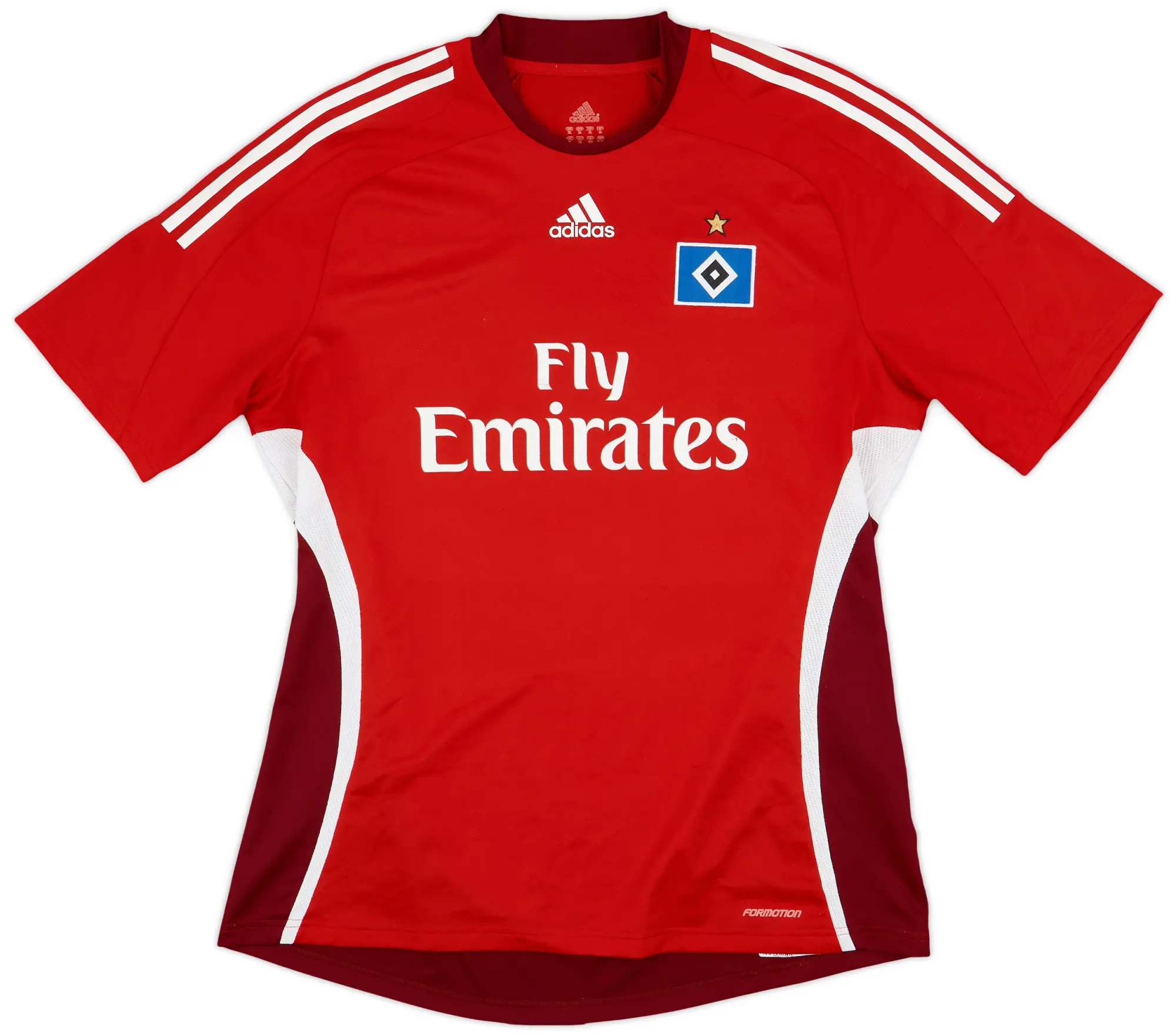 2008-09 Hamburg European Home Shirt - 6/10 - (XL)