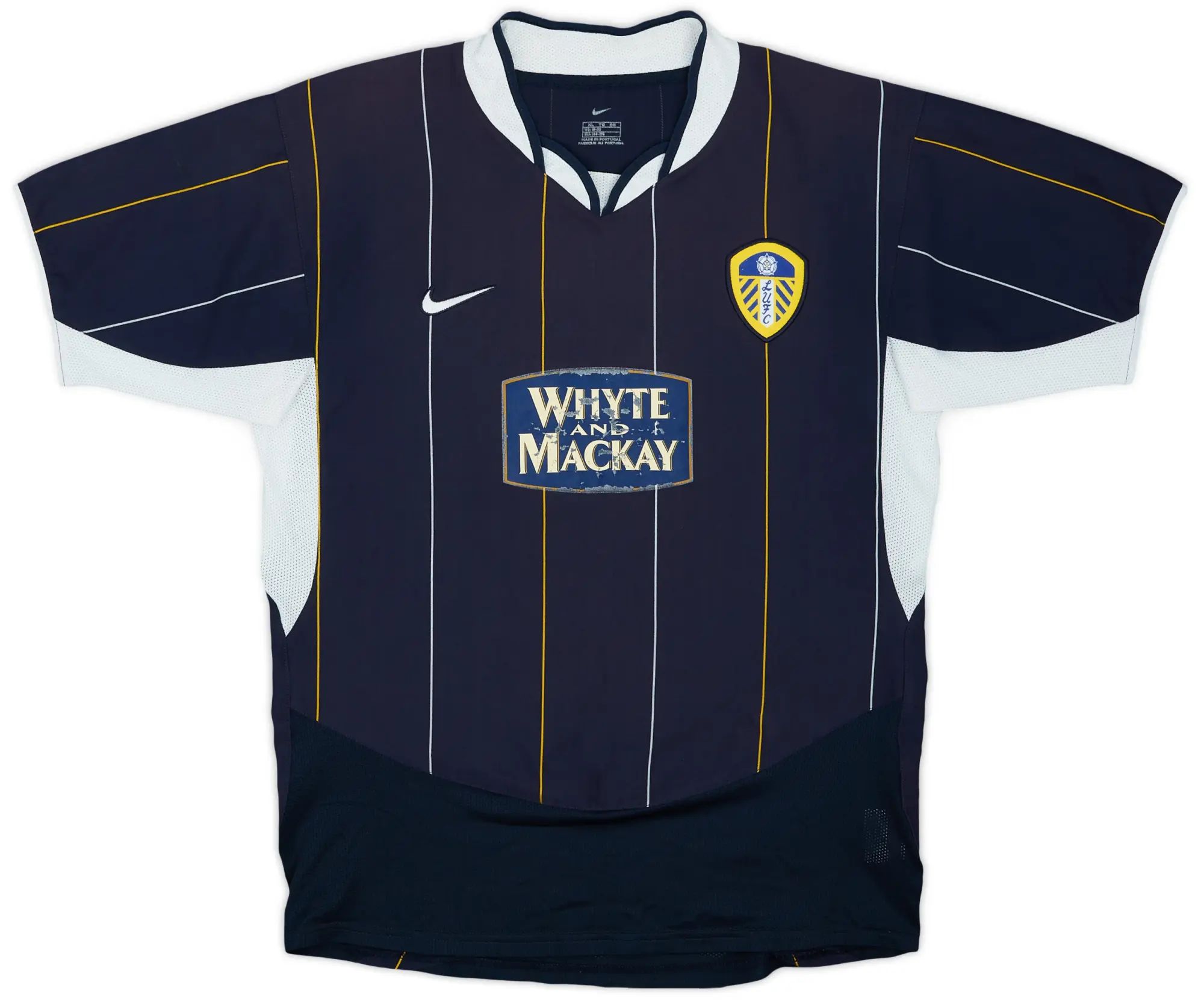 Nike Leeds United Boys SS Away Shirt 2003/04