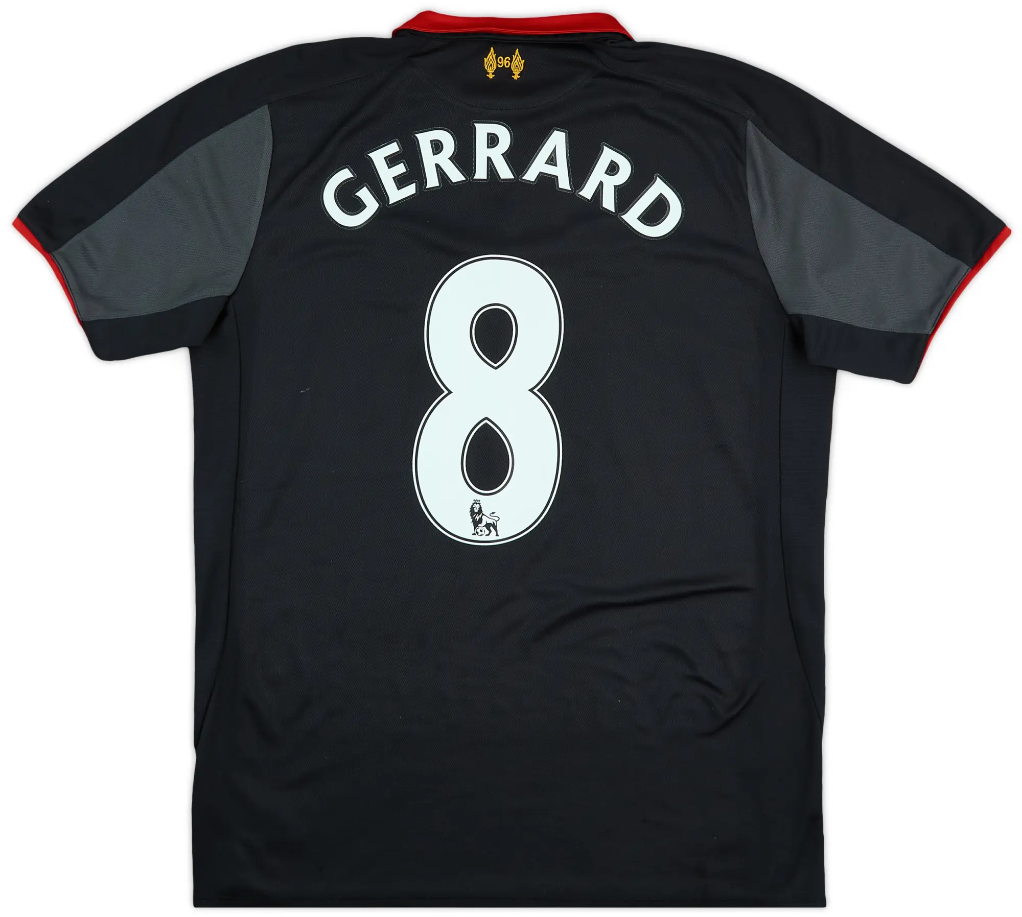 2014-15 Liverpool Third Shirt Gerrard #8 - 5/10 - (S)