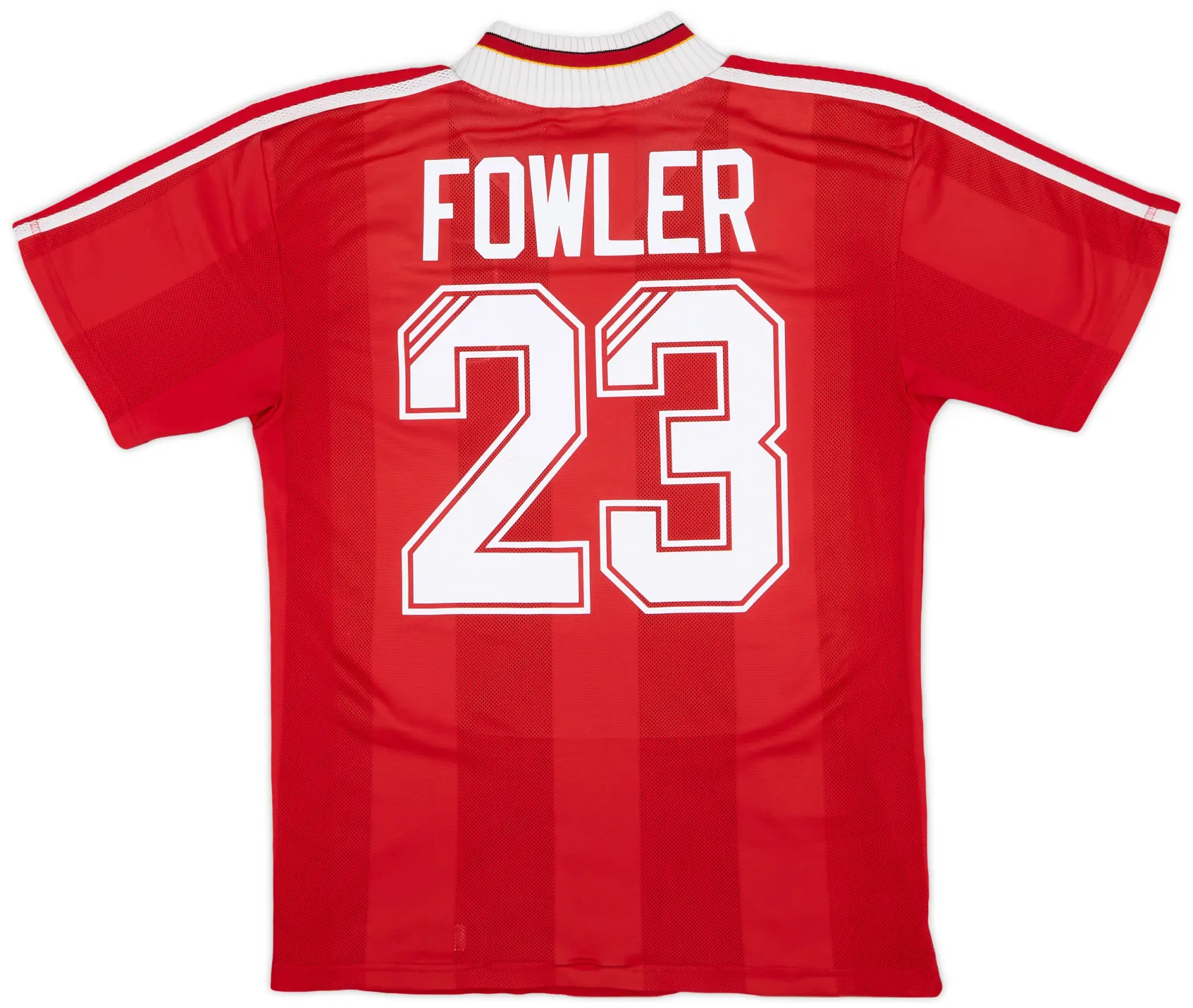 1995-96 Liverpool Home Shirt Fowler #23 - 7/10 - (M)