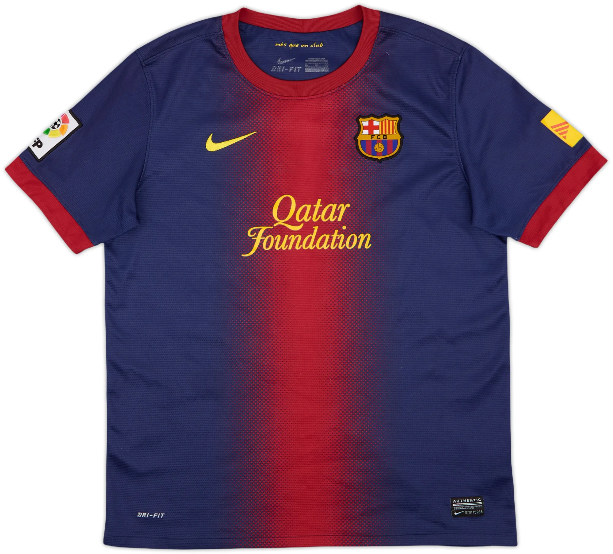 Nike Barcelona Mens SS Home Shirt 2012/13