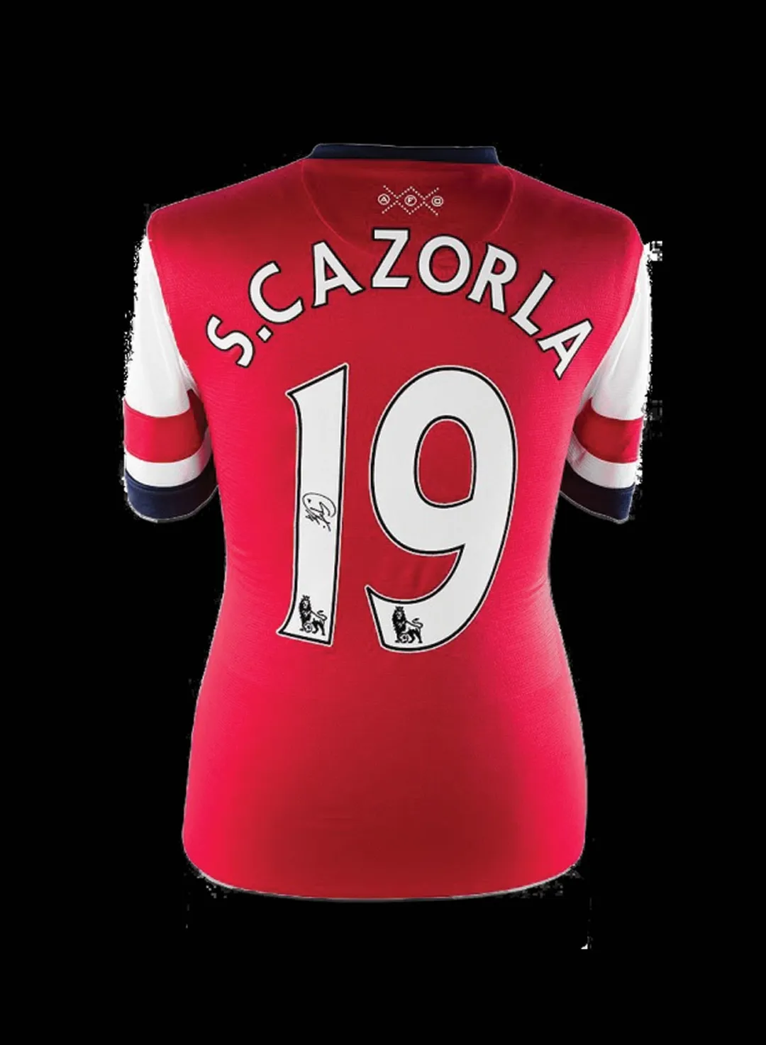 Santi Cazorla signed Arsenal 19 shirt 765