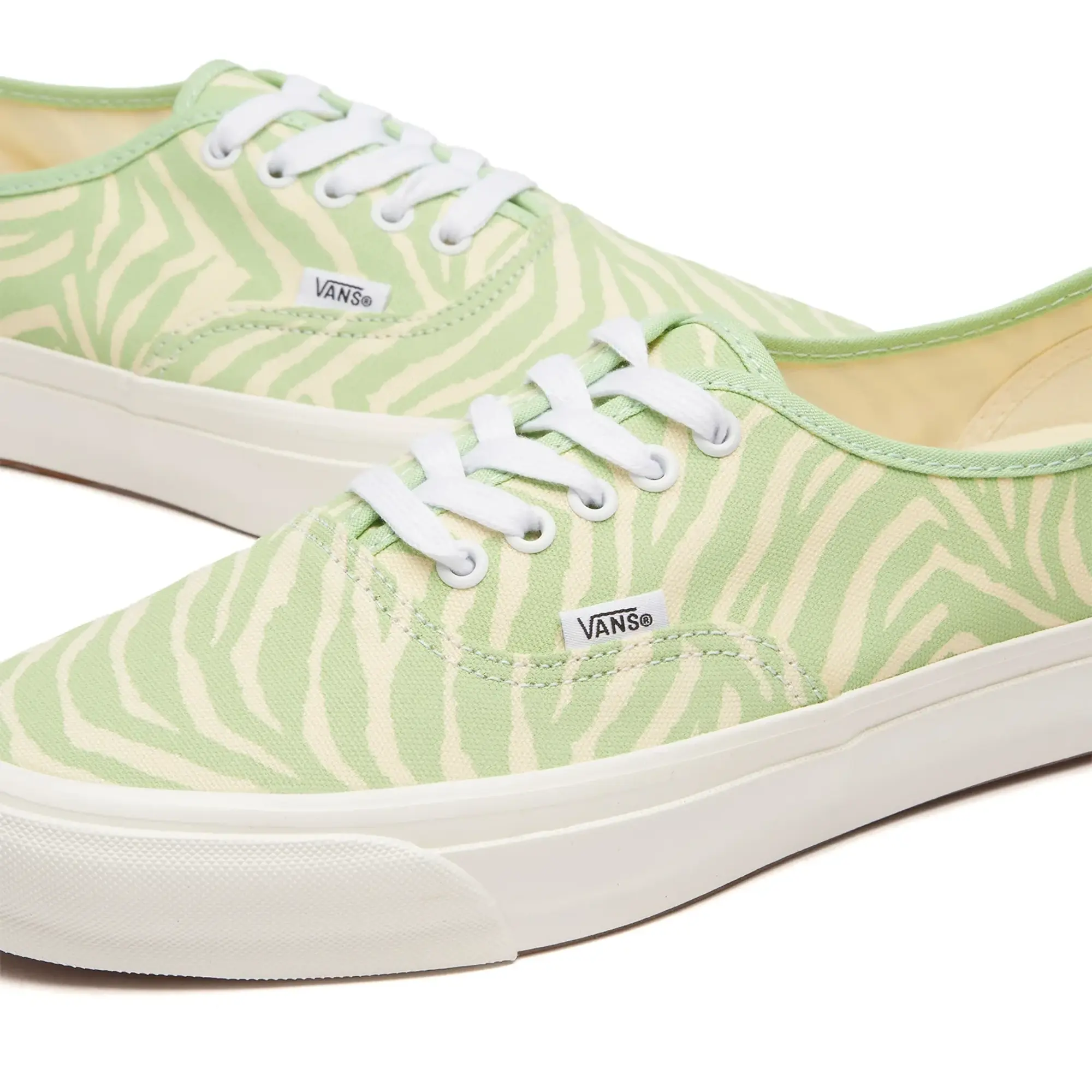 Vans LX Authentic 44 Sneaker Zebra/Pistachio Green