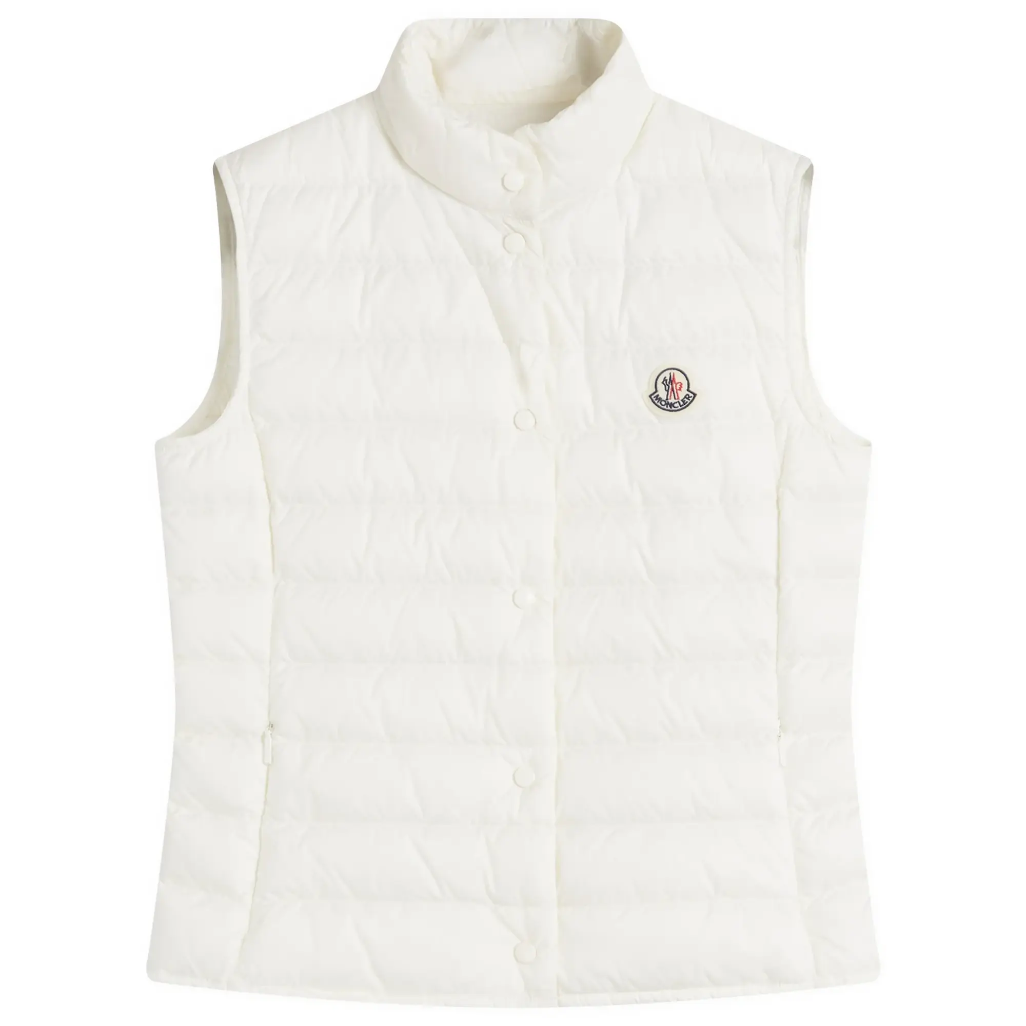 Moncler Women's Liane Padded Vest Off White