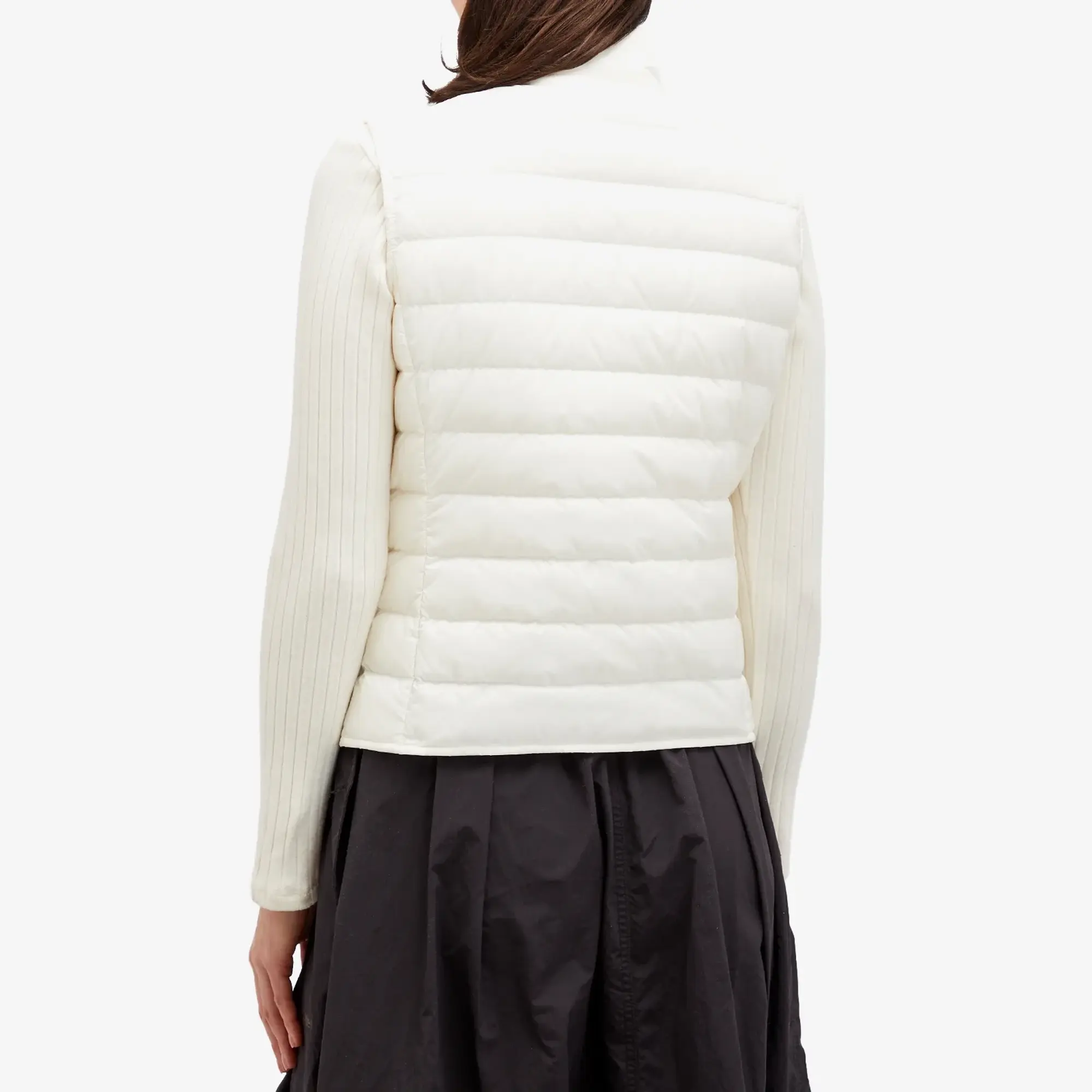 Moncler Women's Liane Padded Vest Off White
