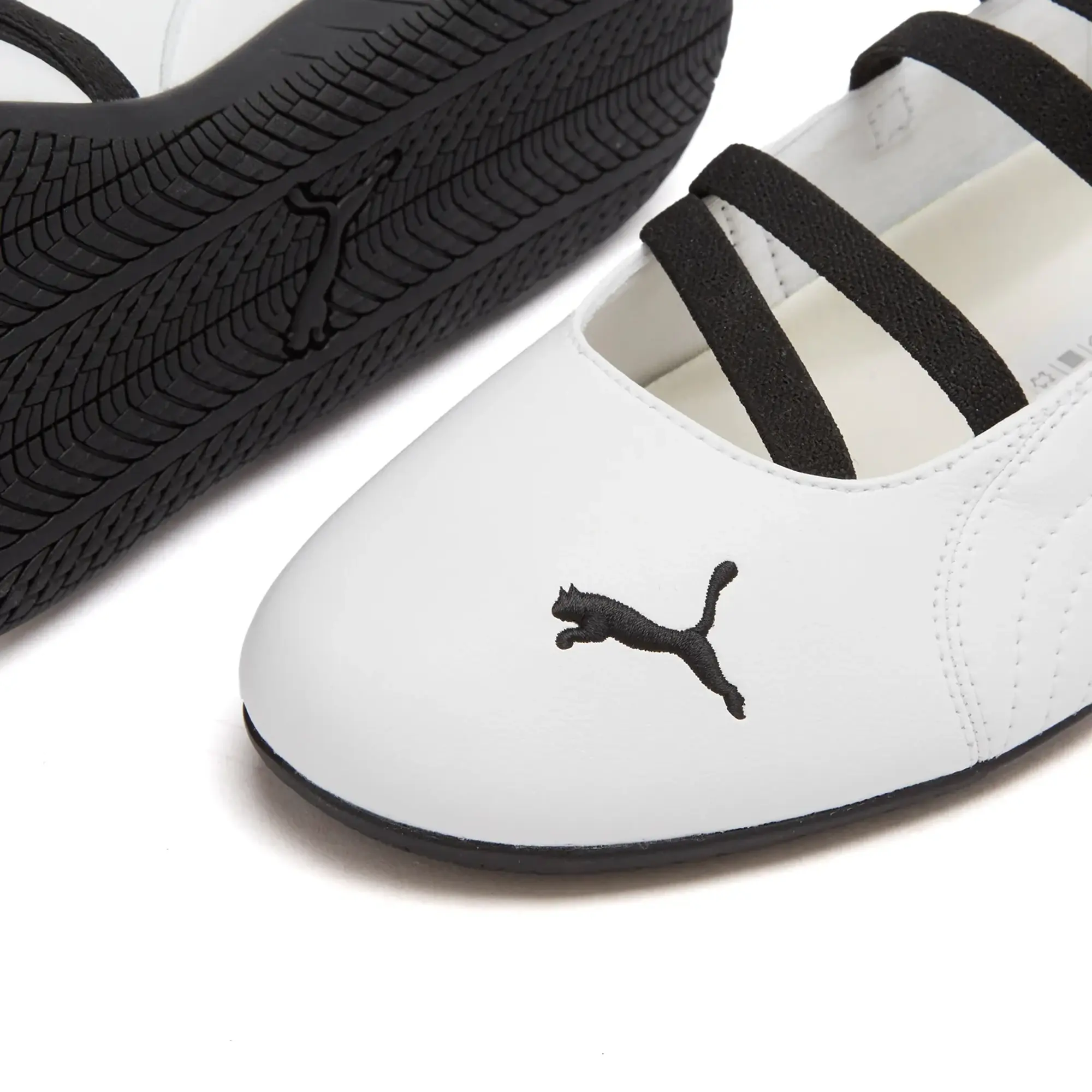 Puma Women's Speedcat Ballet LTH Wns Puma Women's White/Puma Women's Black
