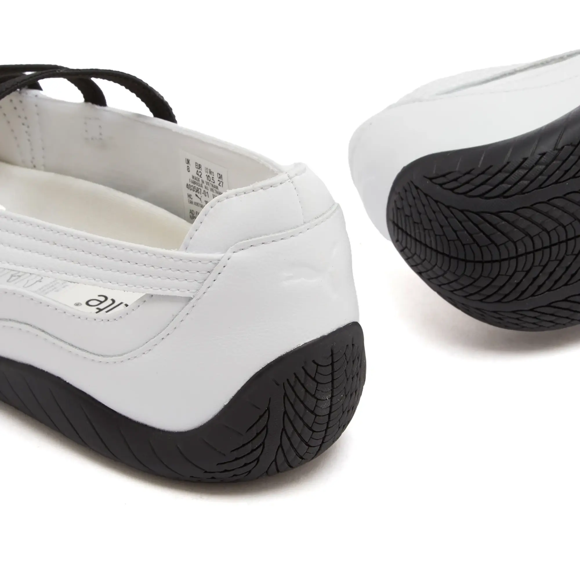 Puma Women's Speedcat Ballet LTH Wns Puma Women's White/Puma Women's Black