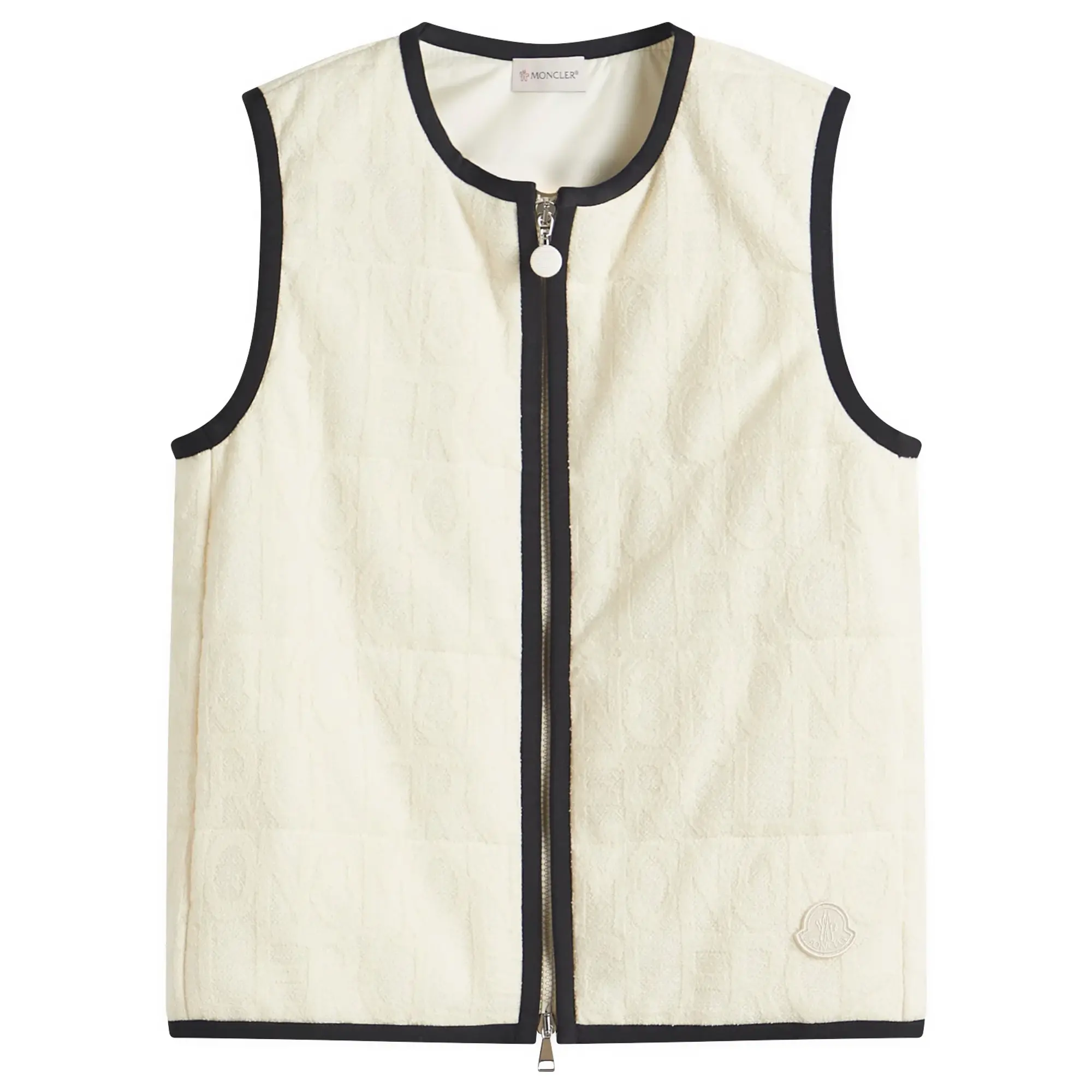 Moncler Women's Quilted Vest Beige