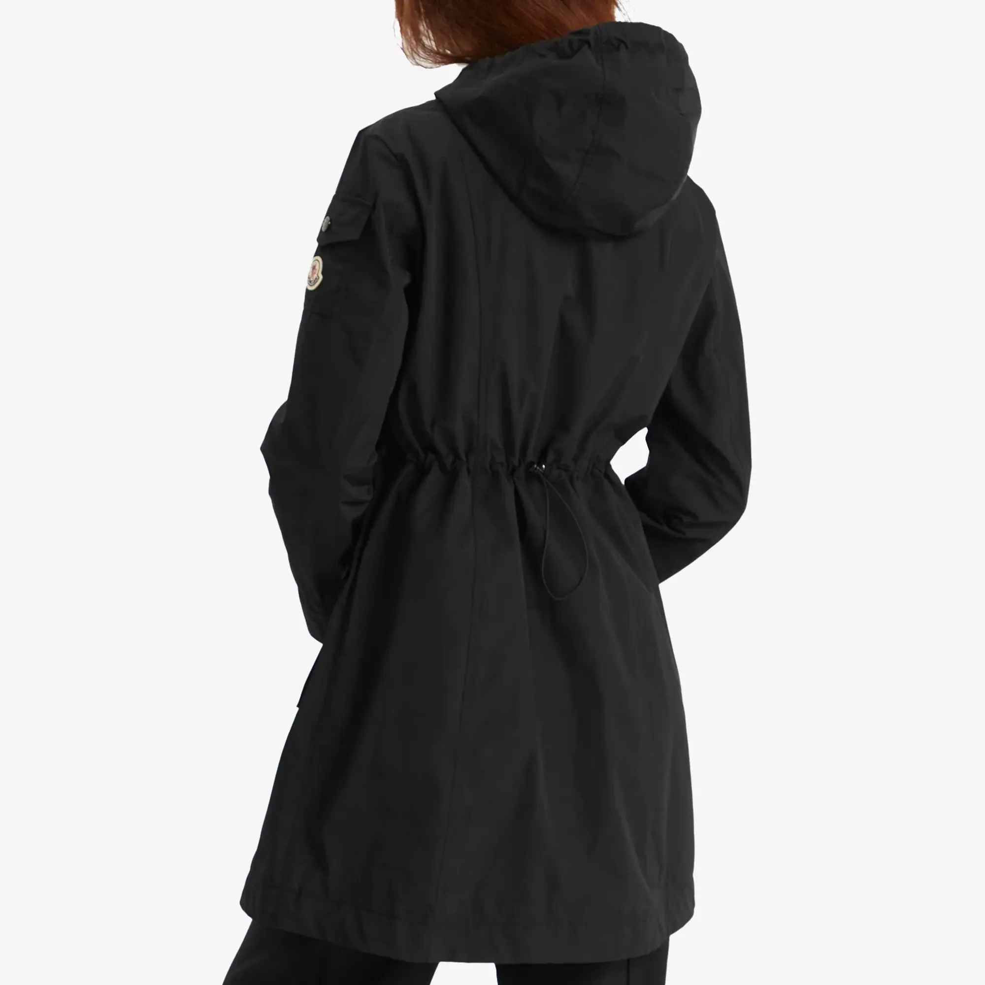 Moncler Women's Laerte Long Parka Black