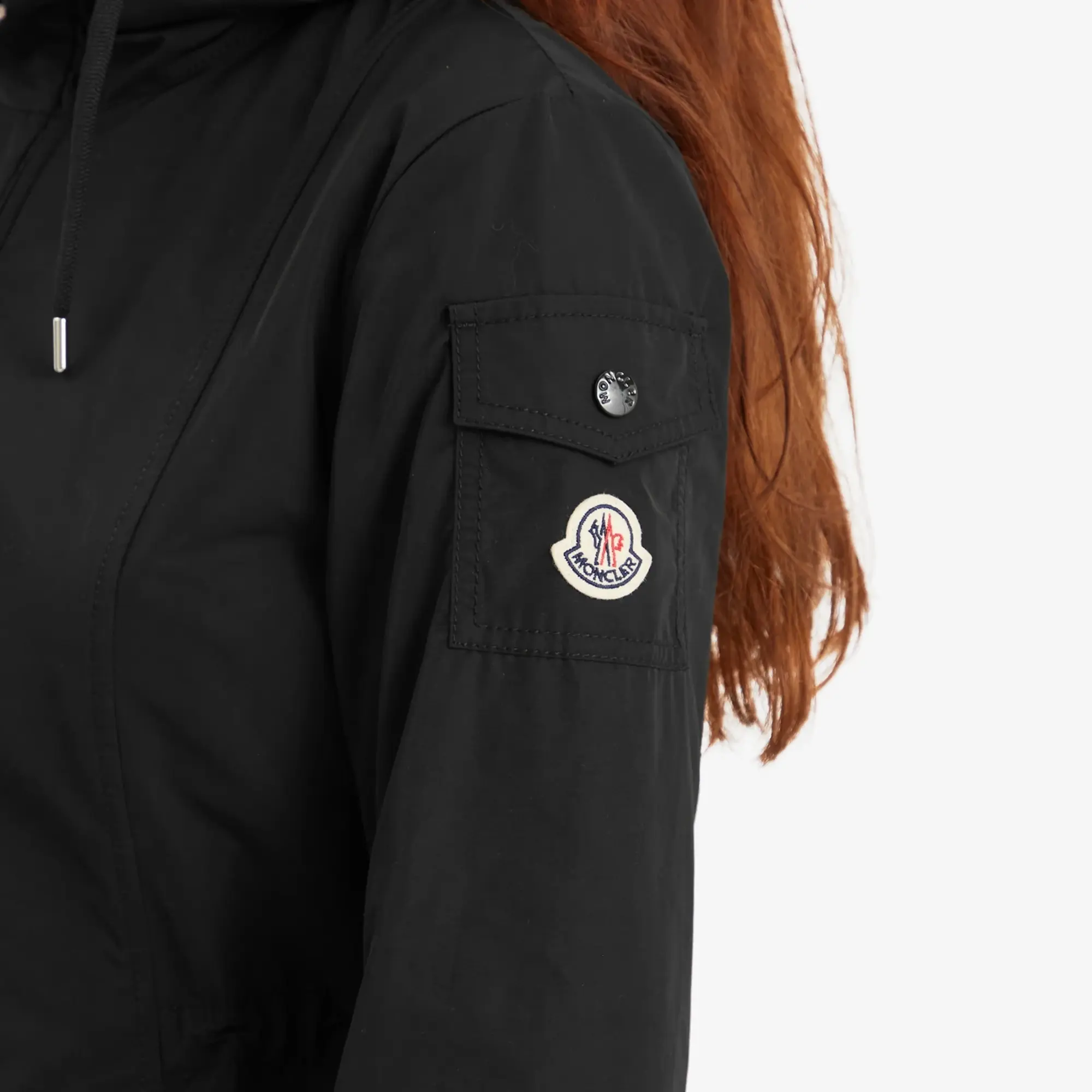Moncler Women's Laerte Long Parka Black