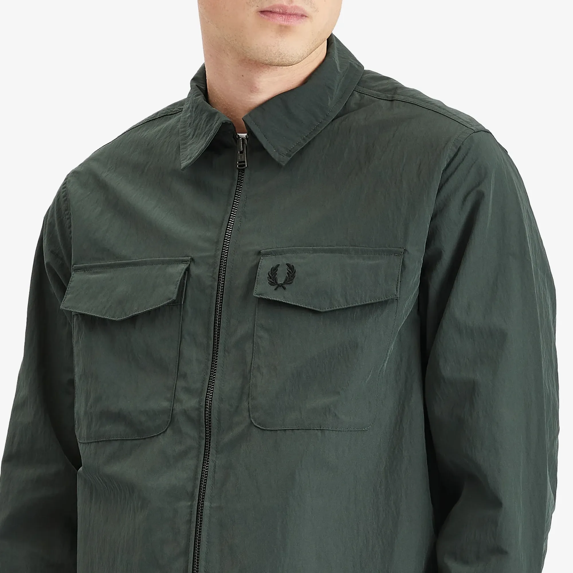 Perry Fred Perry Half Zip Sweatshirt M3574-W51 | OVERKILL