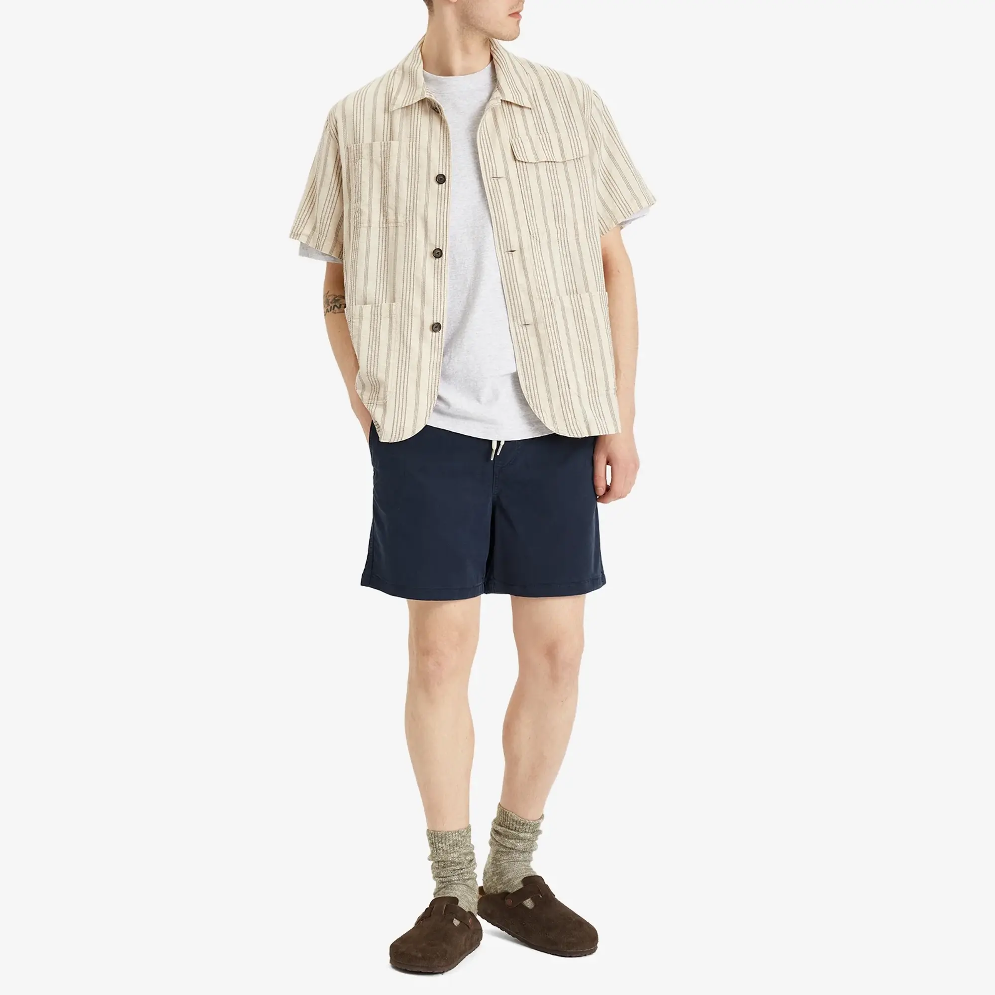 NN07 Men's Gregor Shorts Navy Blue