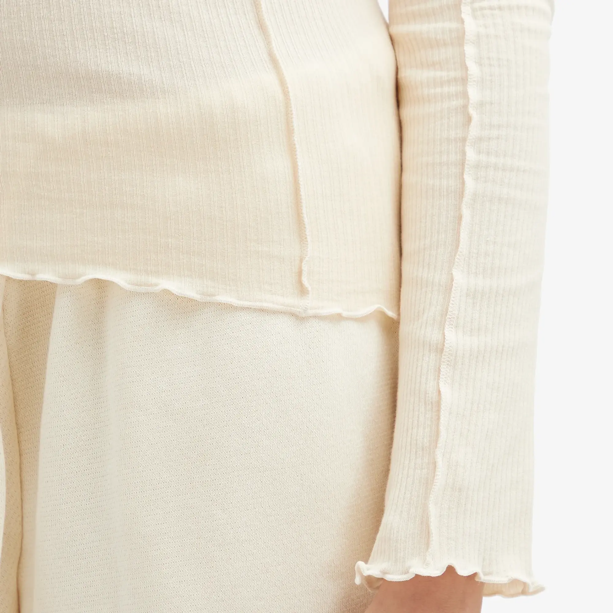 Baserange Women's Omato Long Sleeve Top Off White