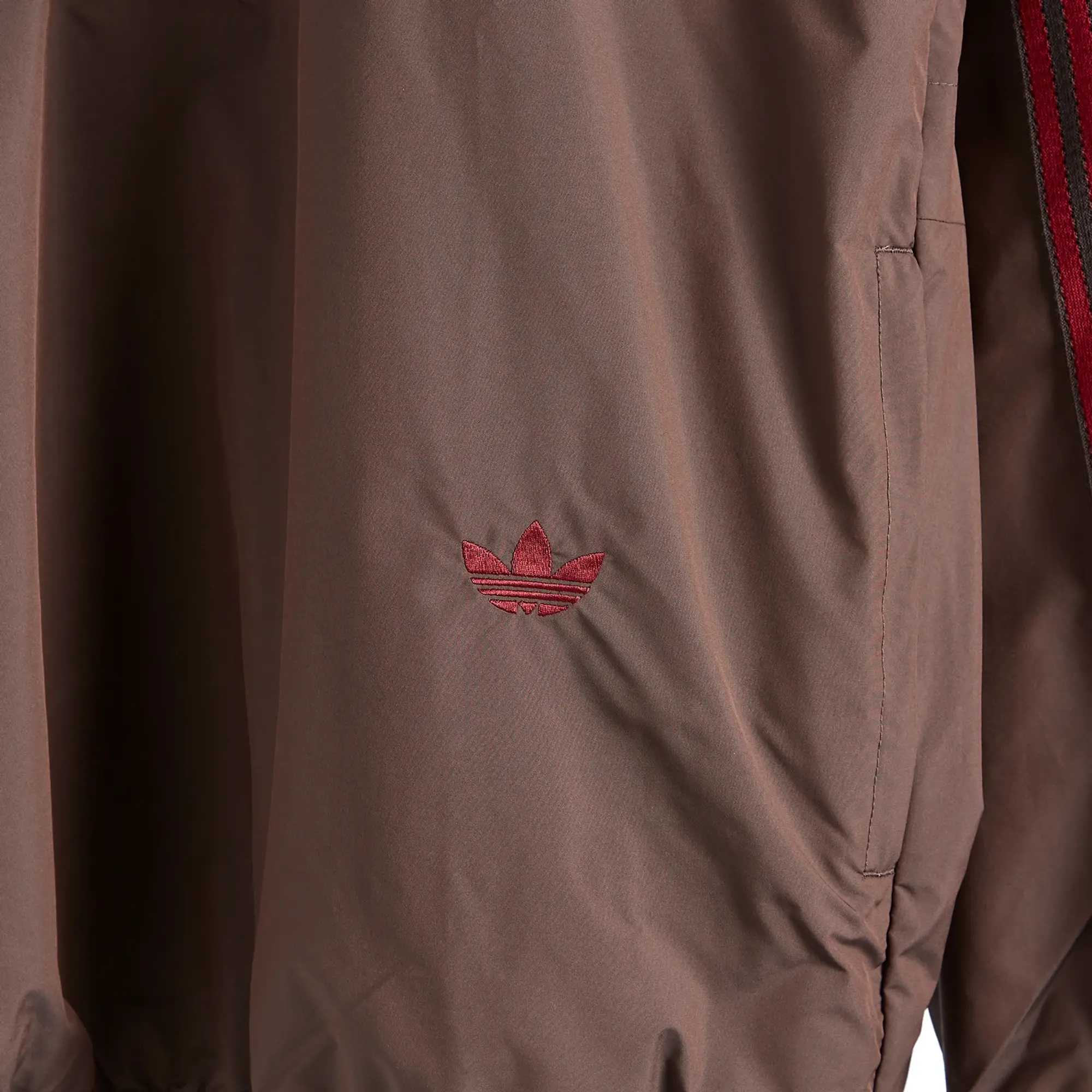 Adidas x Wales Bonner Nylon Anorak Night Brown