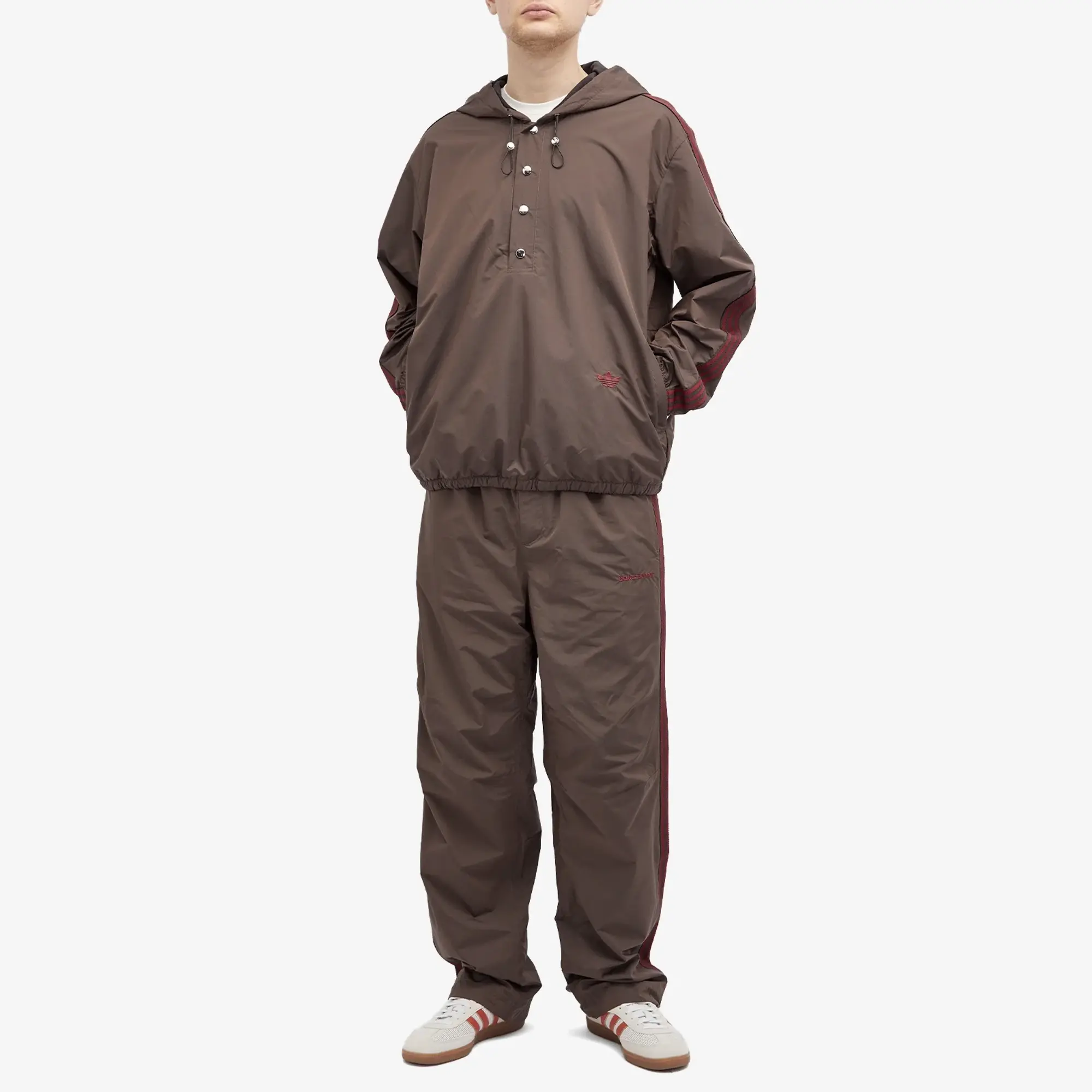 Adidas x Wales Bonner Nylon Anorak Night Brown