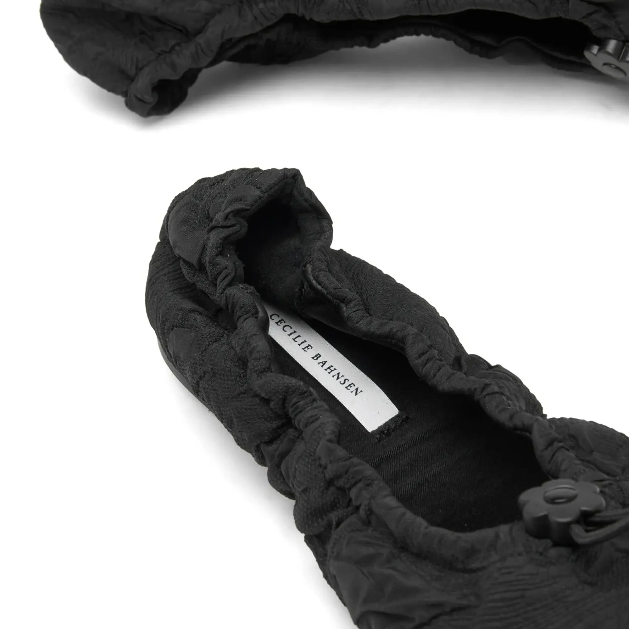 Cecilie Bahnsen Women's Orbella Ballet Gardenia Matelassé Black
