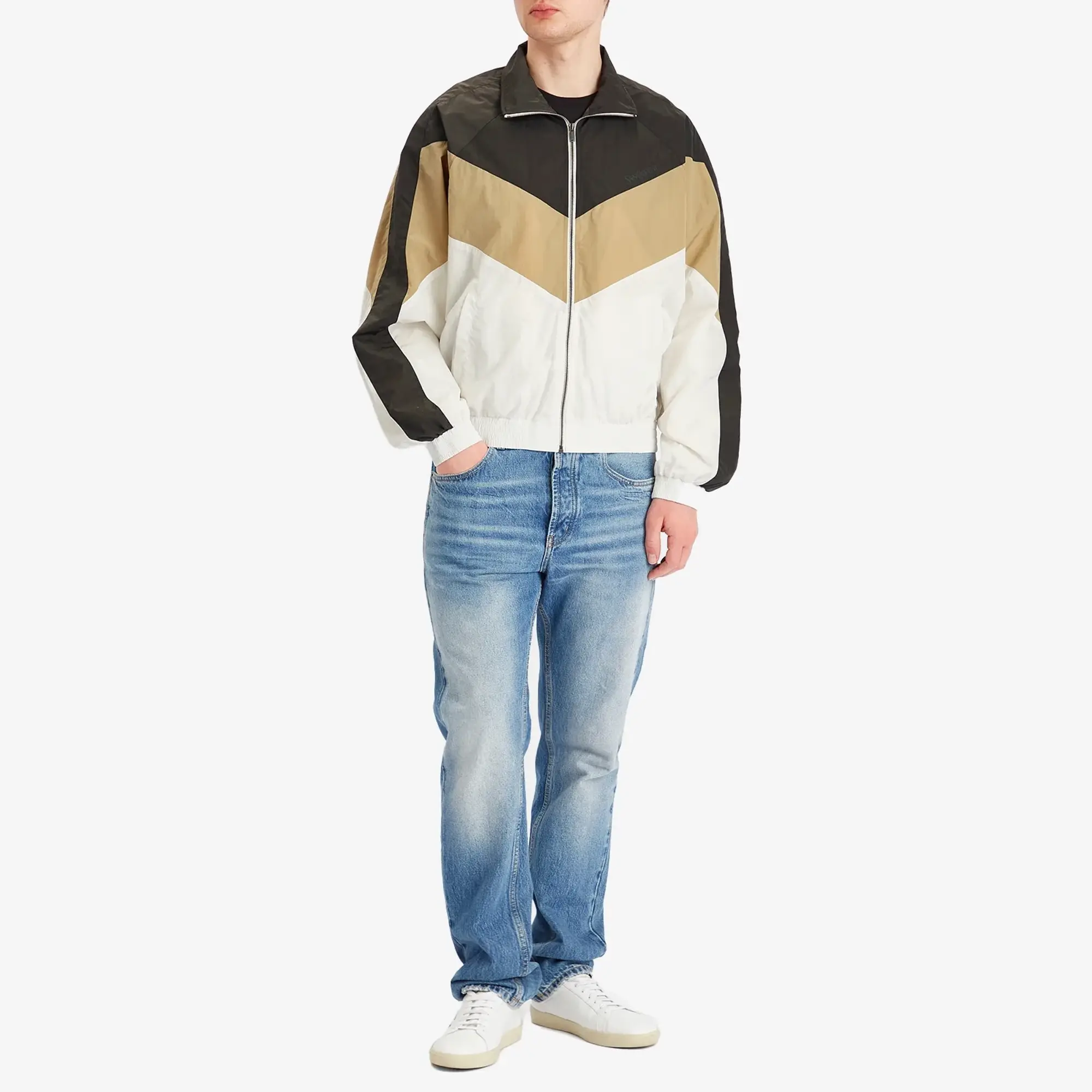Saint Laurent Men's Vintage Nylon Bomber Multi