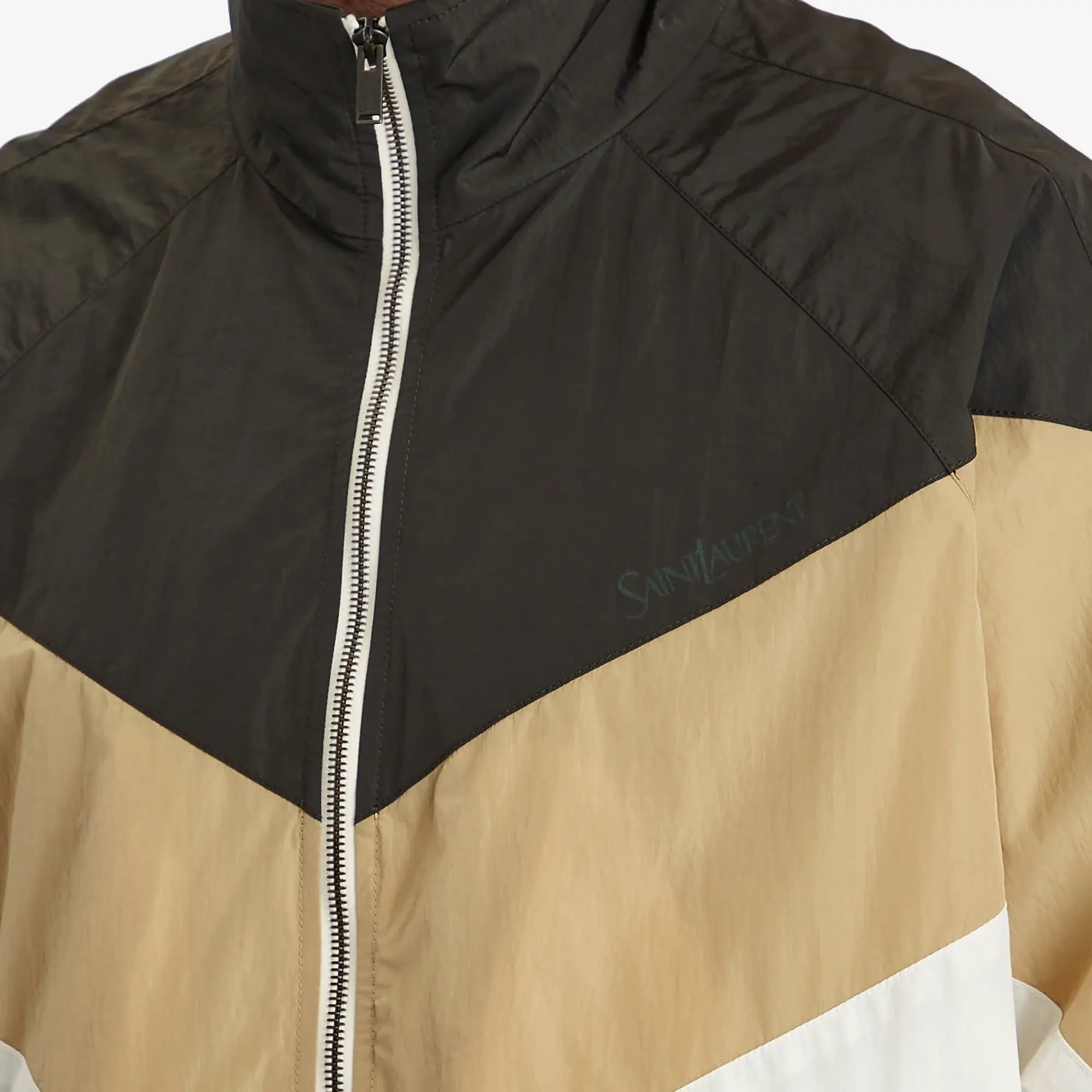 Saint Laurent Men's Vintage Nylon Bomber Multi
