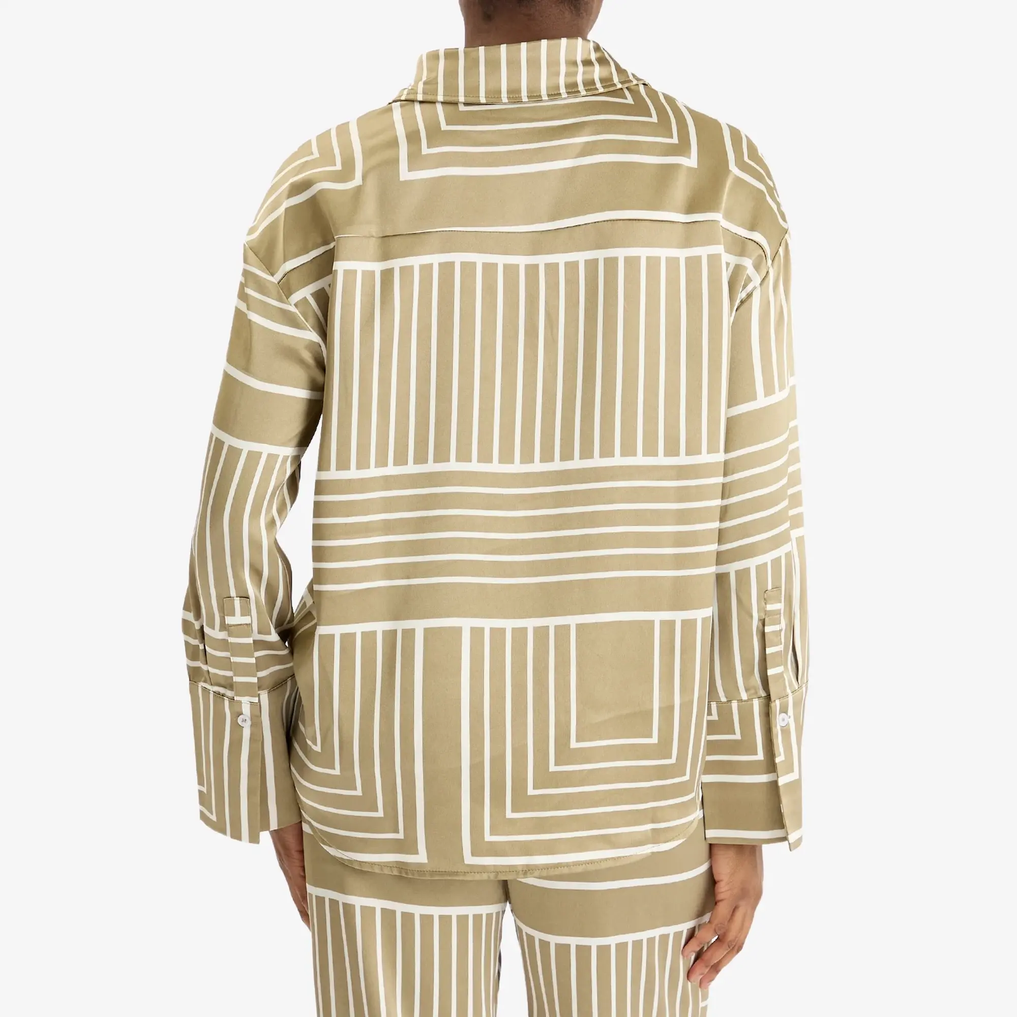 4th & Reckless Women's Amira Shirt Sage Print