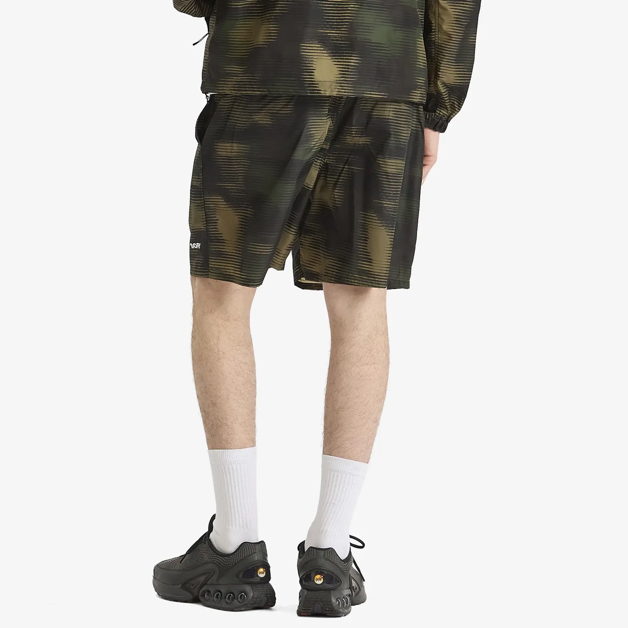 F.C. Real Bristol Men's Speed Camo Easy Shorts Woodland