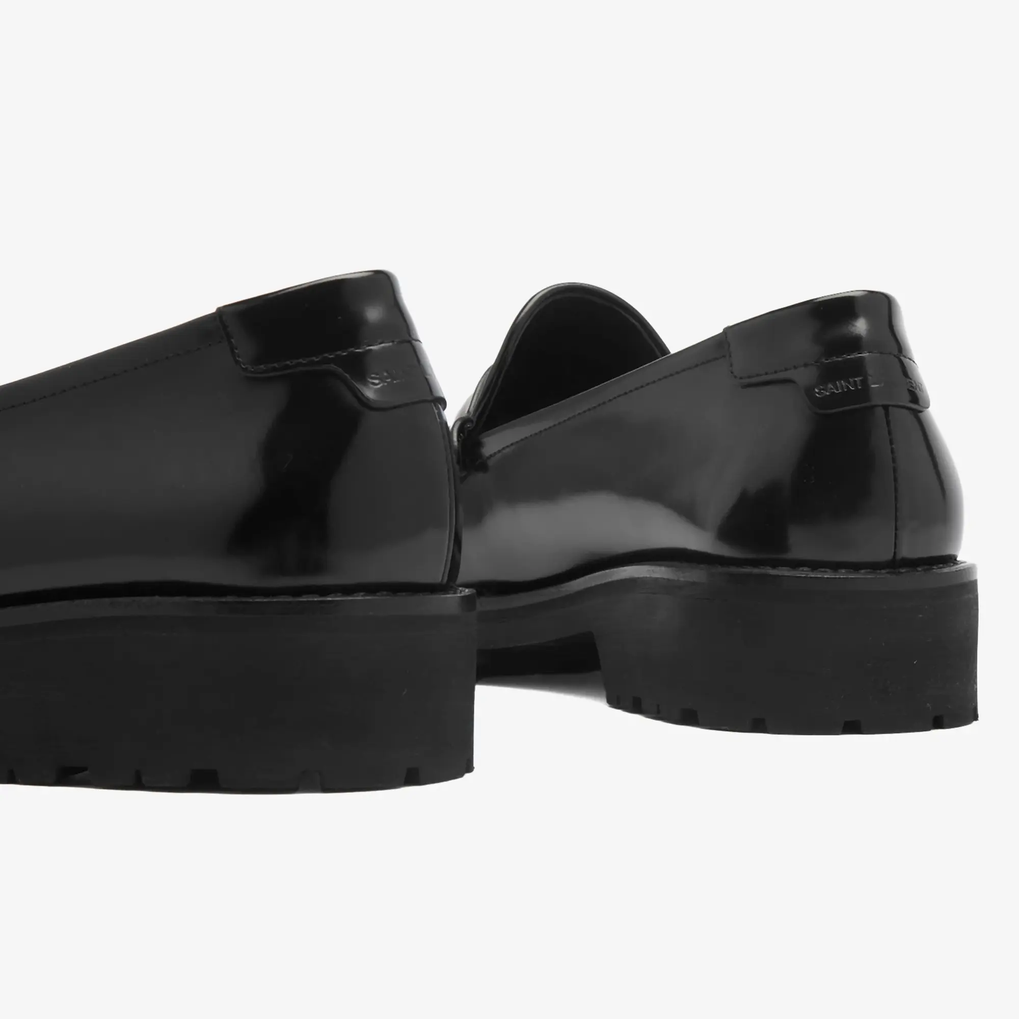 Saint Laurent Men's Leather Le Loafer Nero