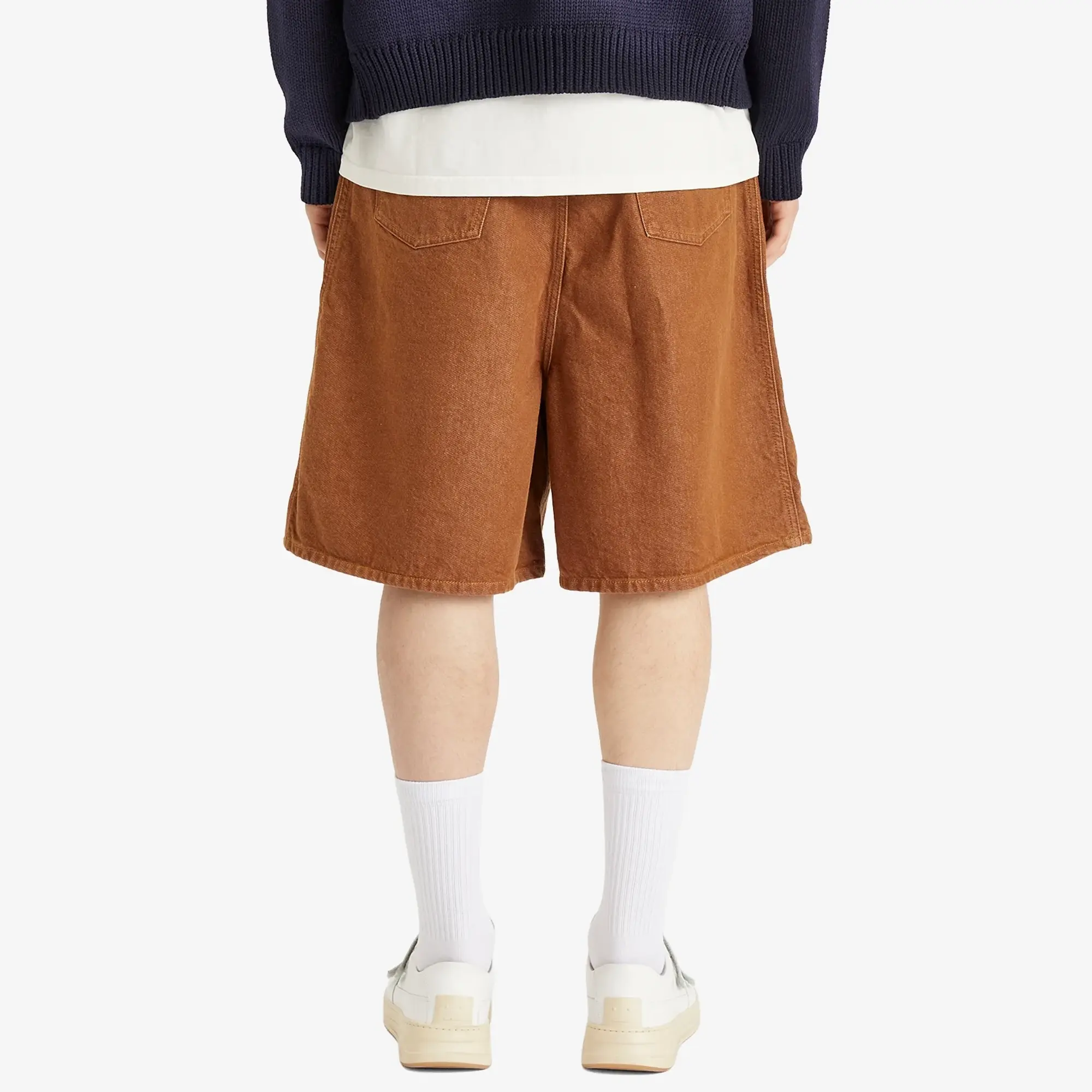 JW Anderson Men's Aged Shorts Rust