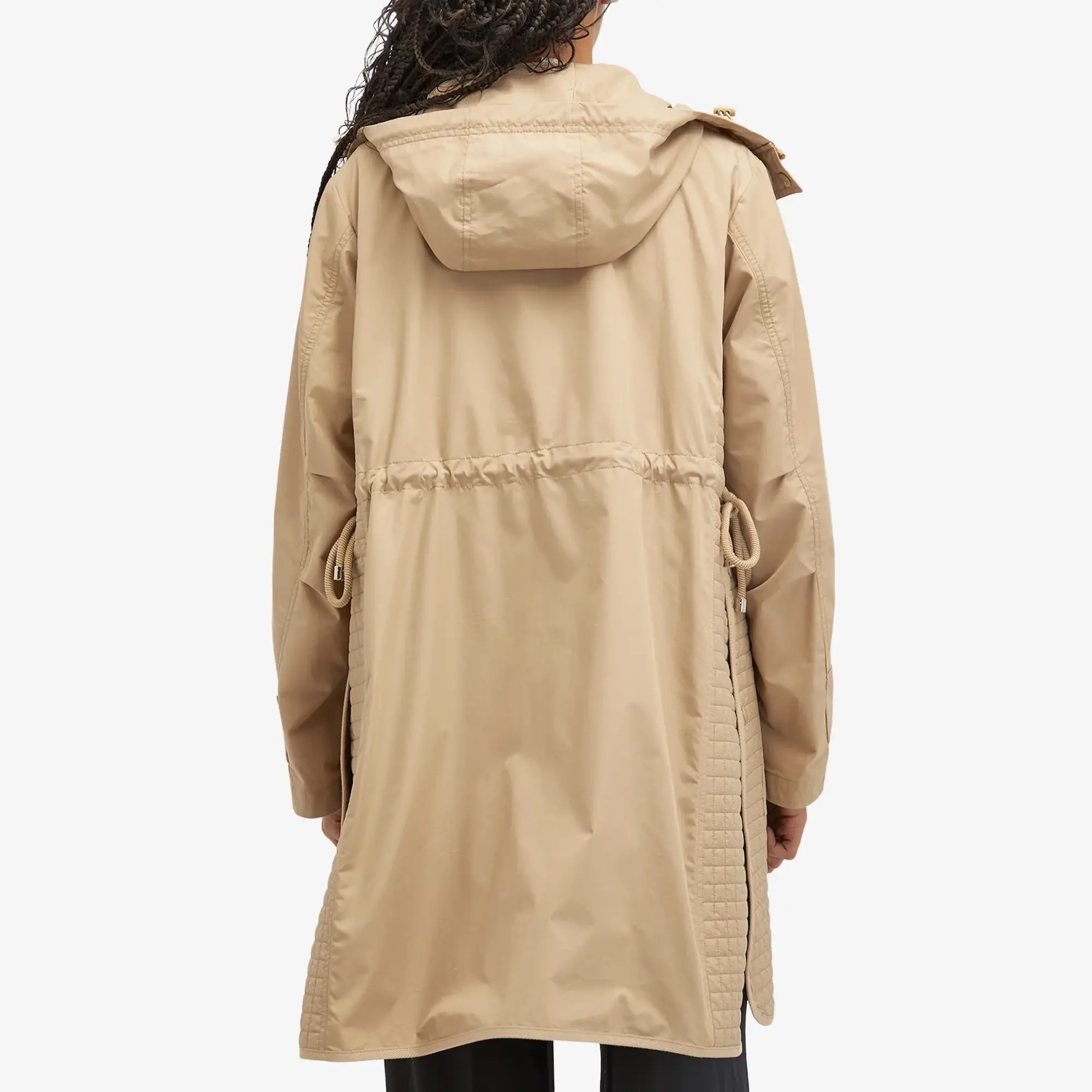 Moncler Women's Meudon Long Parka Beige