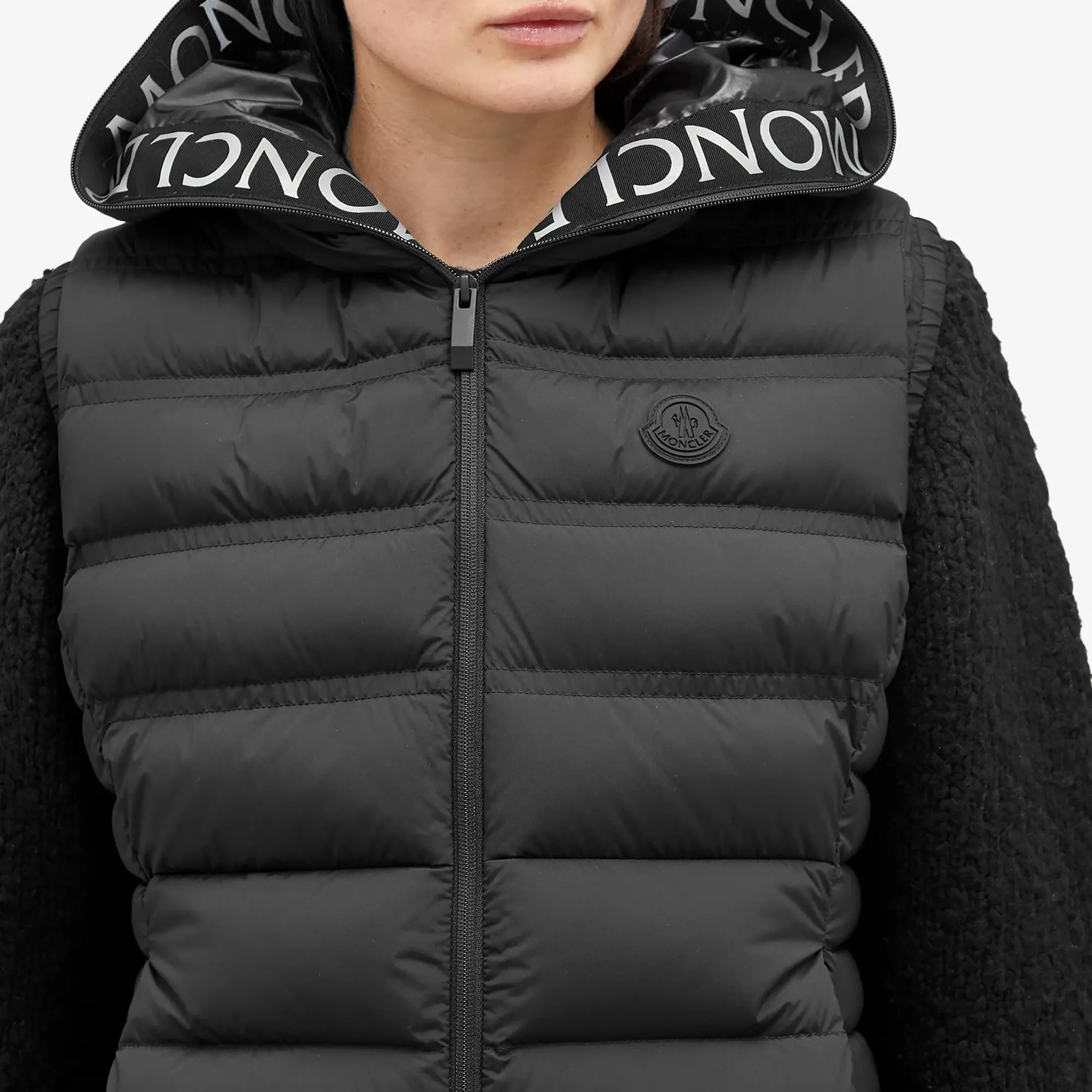 Moncler Women's Aliterse Padded Vest Black