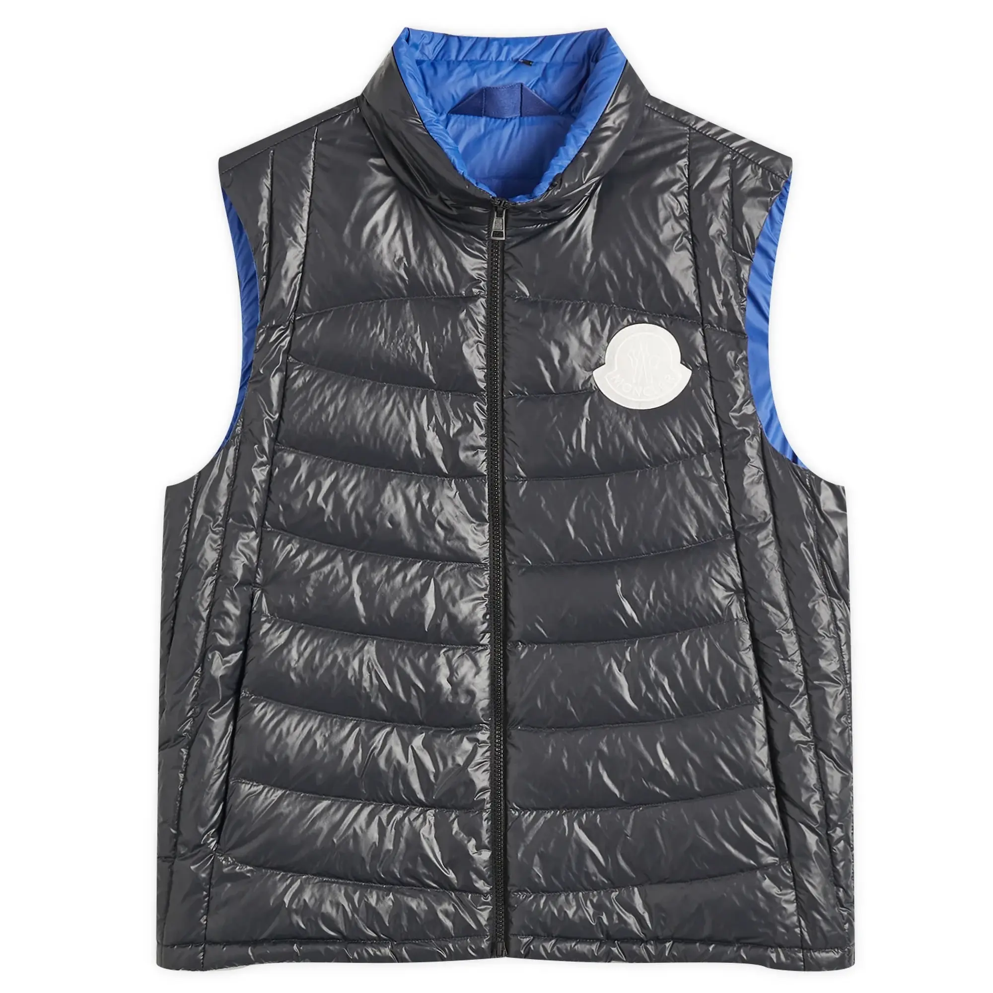 Moncler Men's Shiny Menelao Vest Black