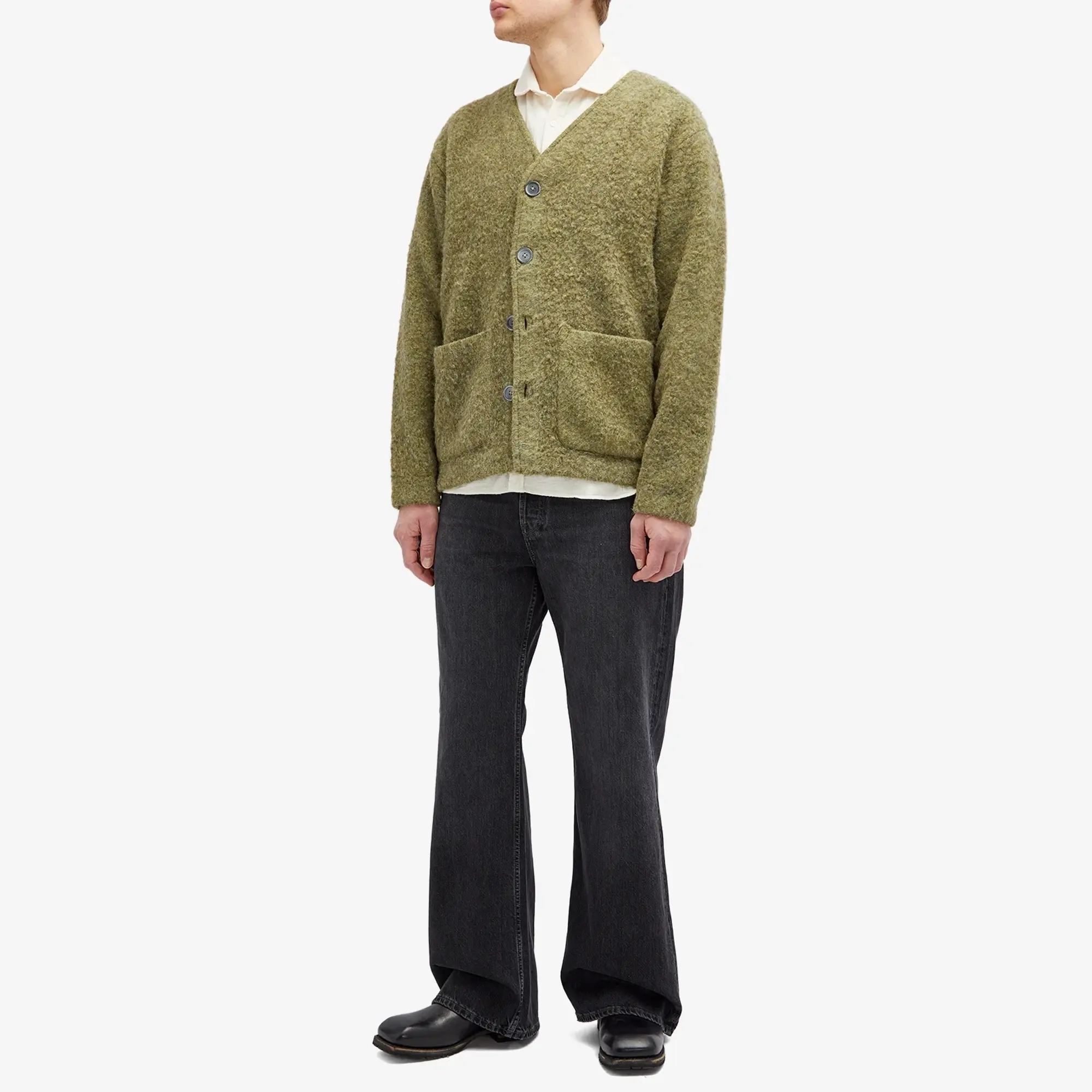 Oliver Spencer Men's Eton Collar Shirt Cream