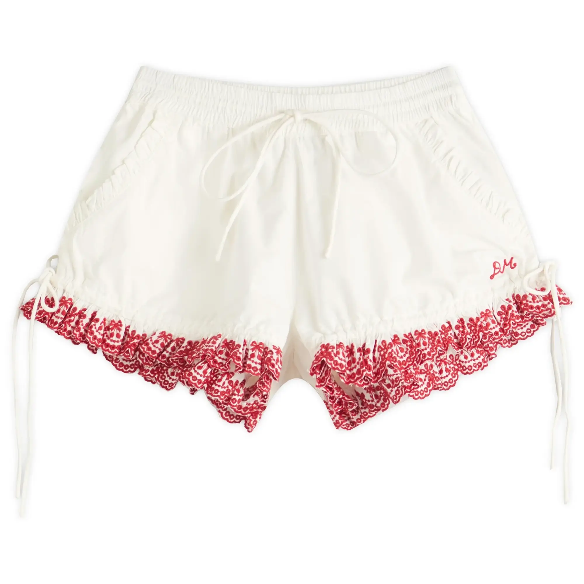 Damson Madder Women's Jenna Bloomer Shorts White