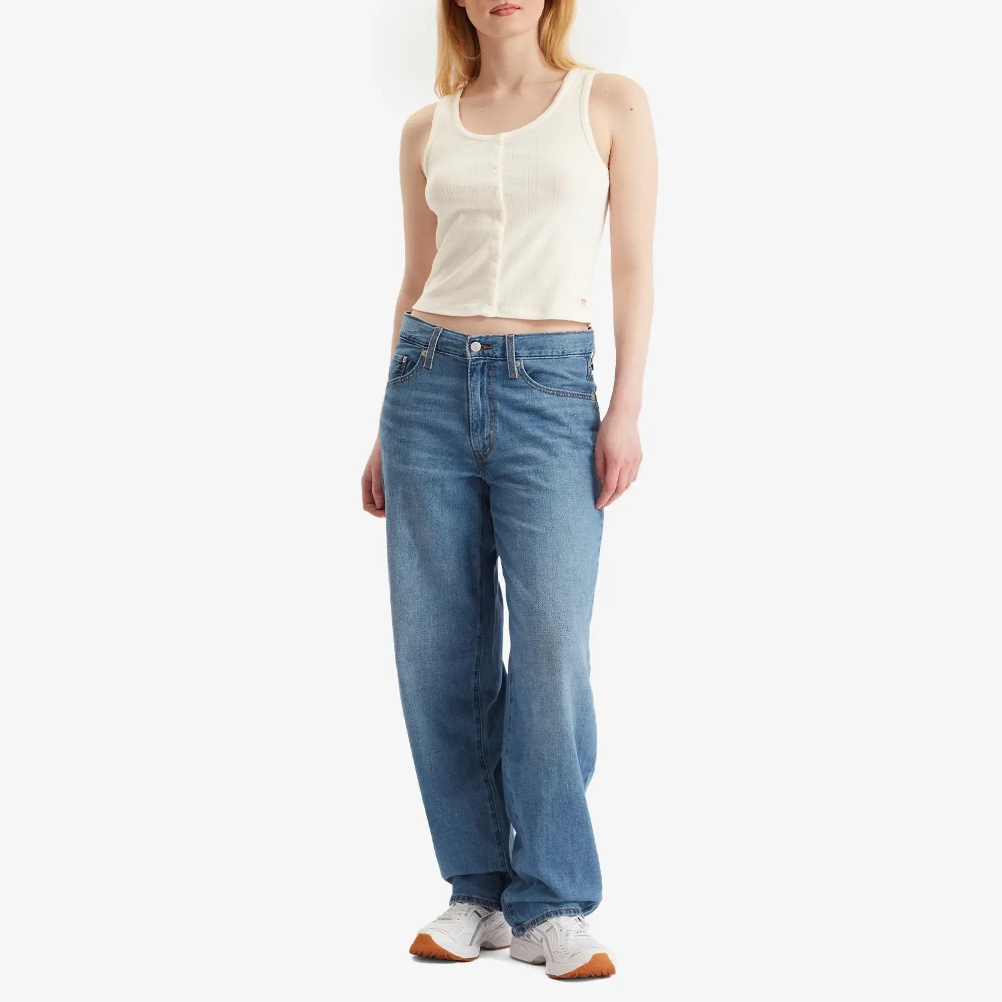 Levis Pointelle Tank Gardenia