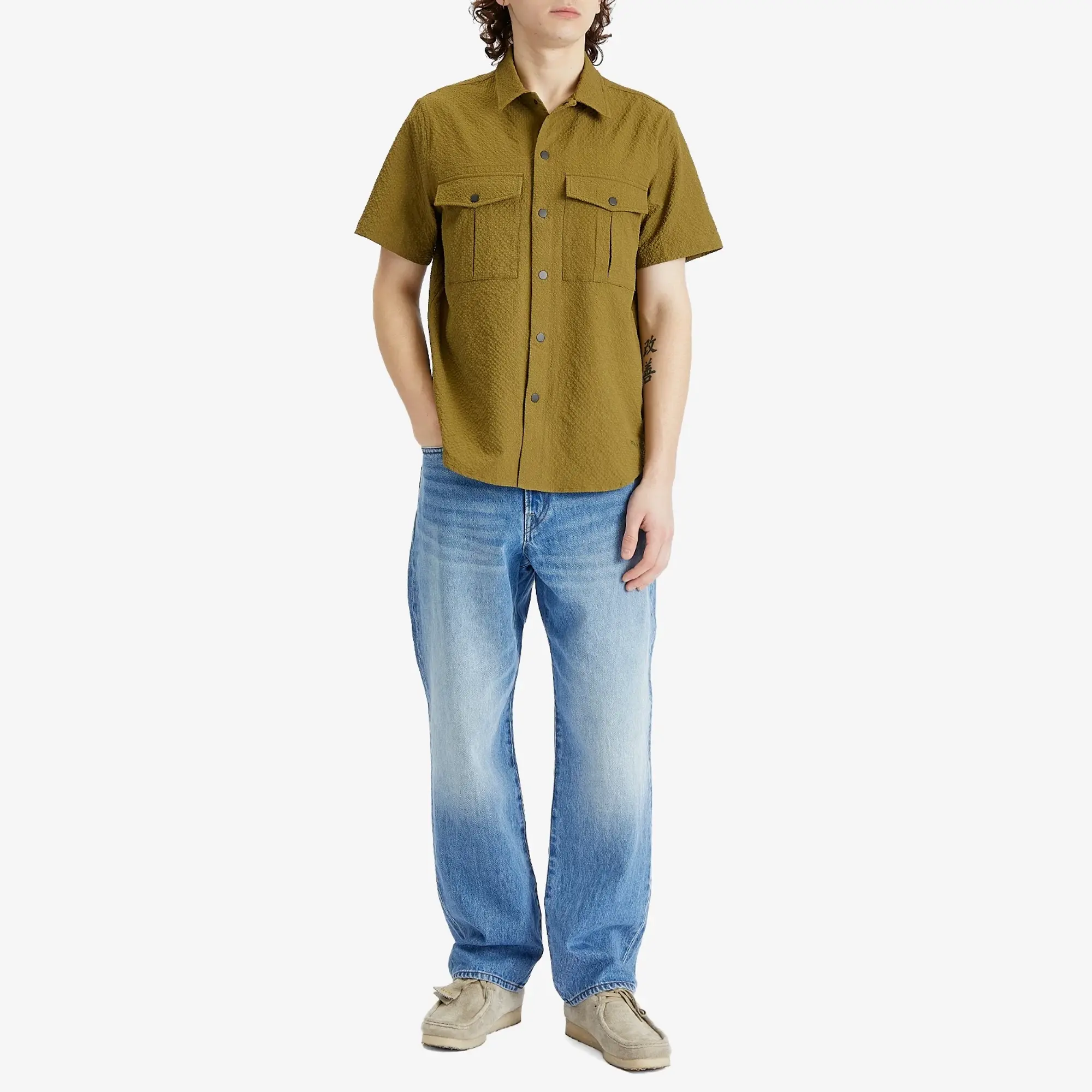 Paul Smith Men's Utility Shirt Green