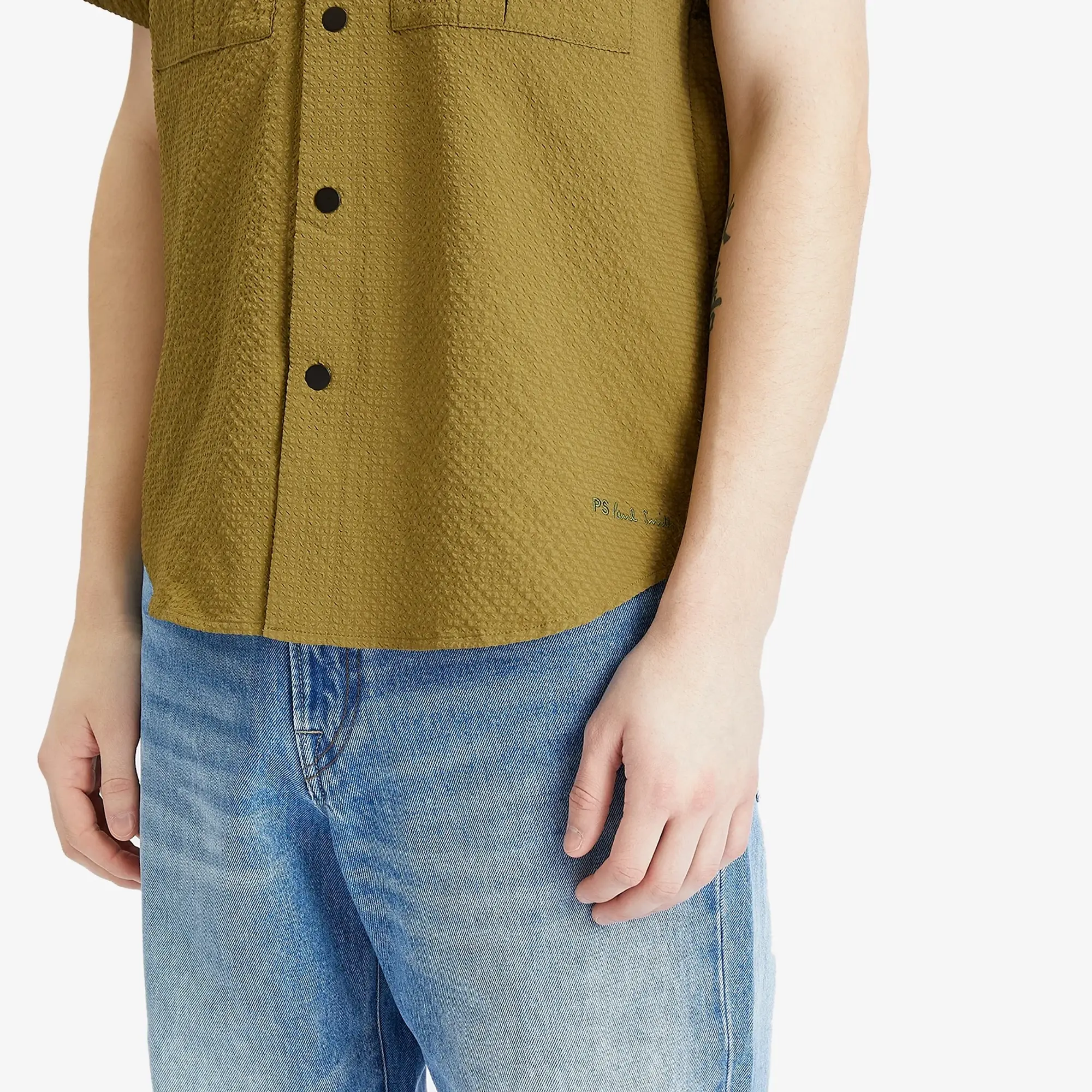 Paul Smith Men's Utility Shirt Green